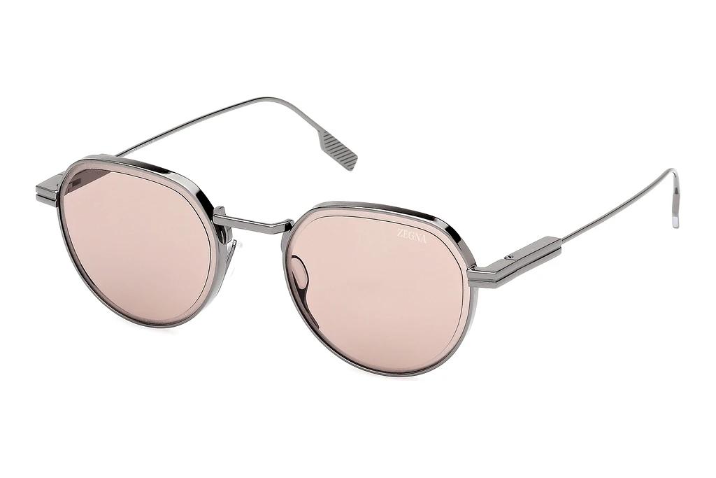 Zegna   EZ0244 08E braunGlänzend Gunmetal