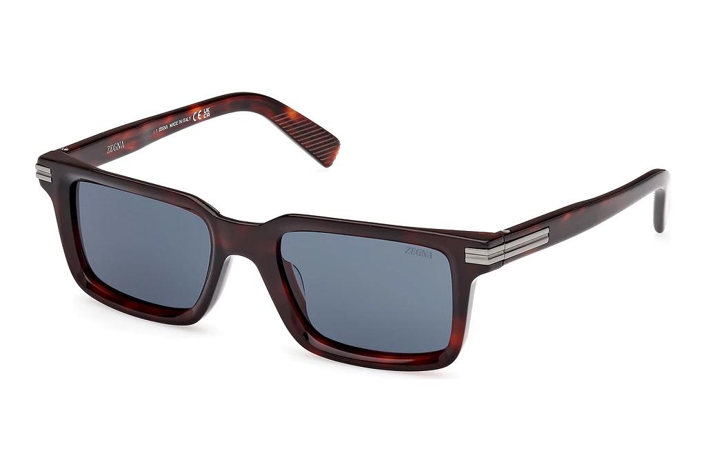 Zegna   EZ0249 54V blauRot Havanna