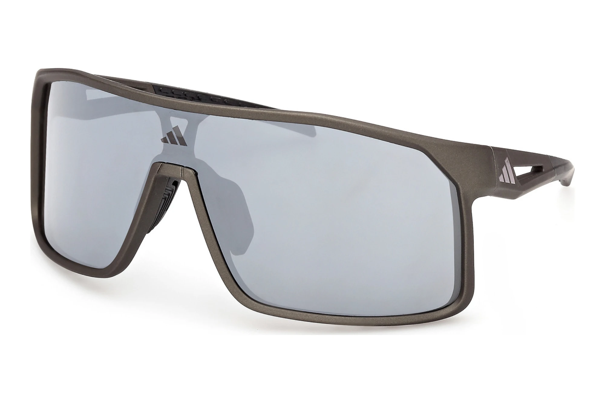 Adidas   SP0124 97C grau verspiegeltMatt Dunkelgrün