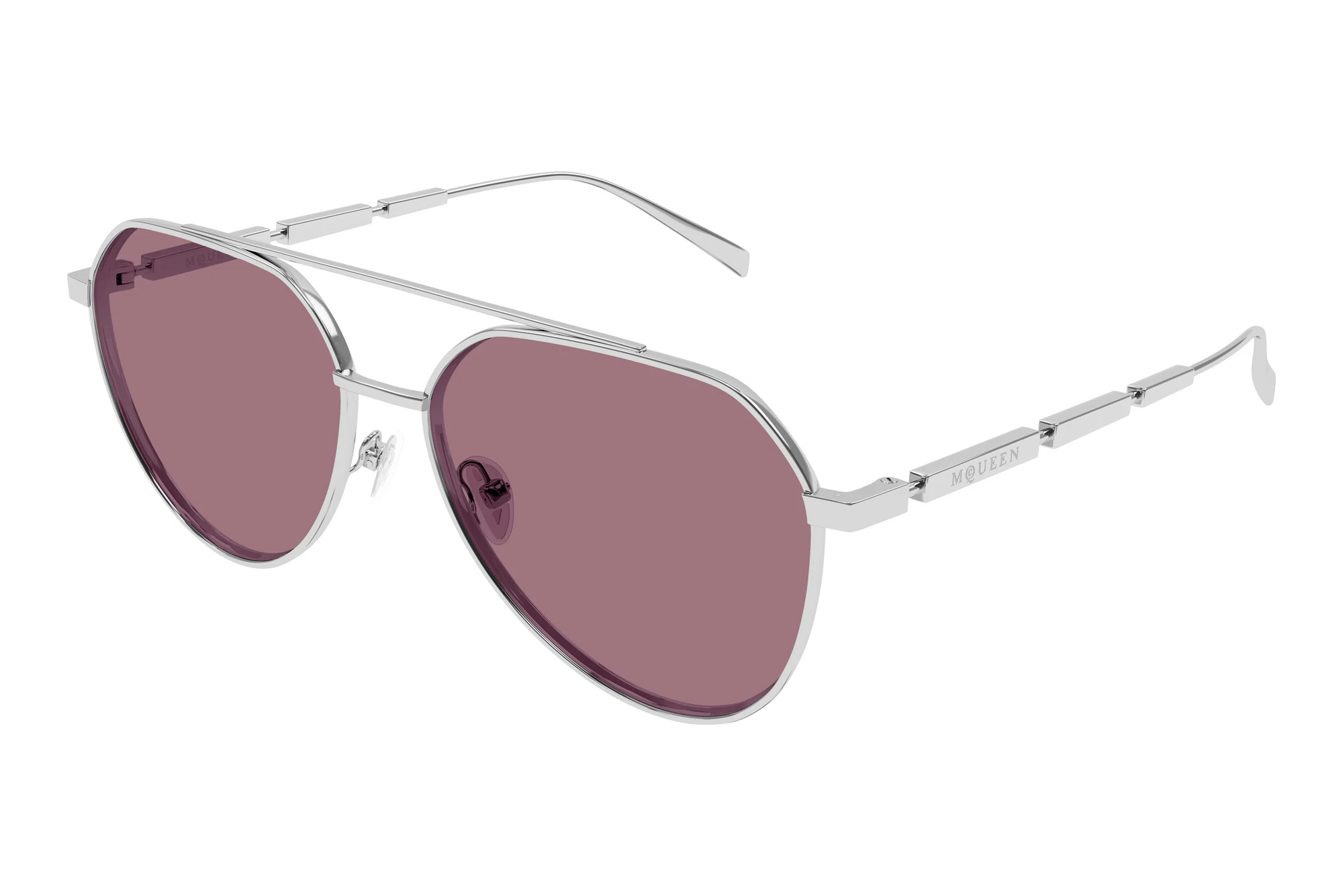 Alexander McQueen   AM0478S 004 SILVER