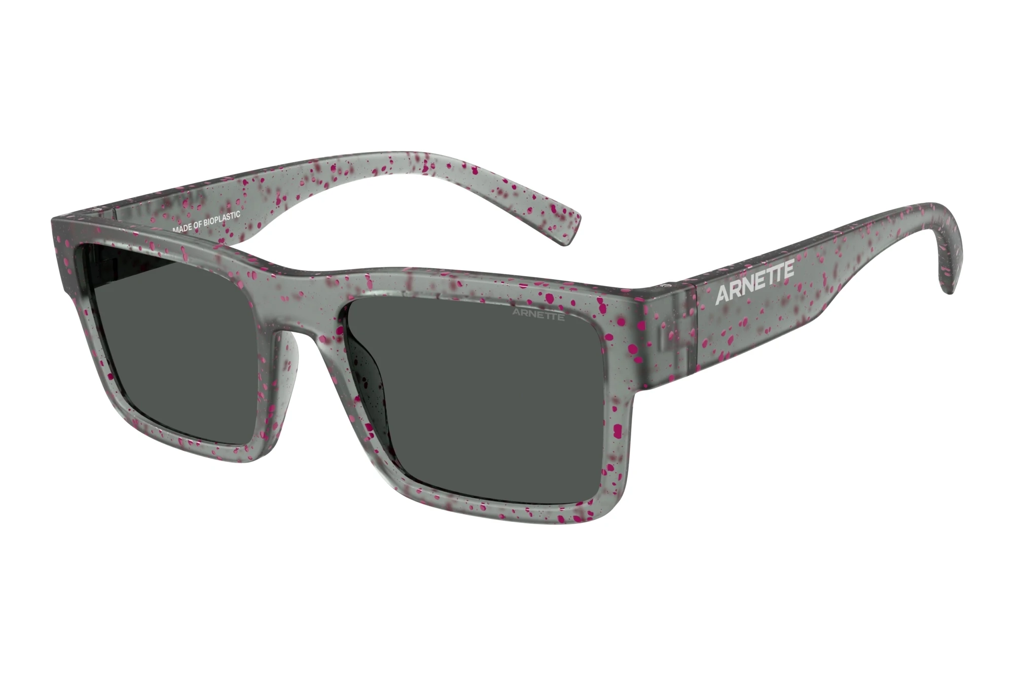 Arnette   AN4344 296987 Dark GreyMatte Transparent Grey/Pink Splatter