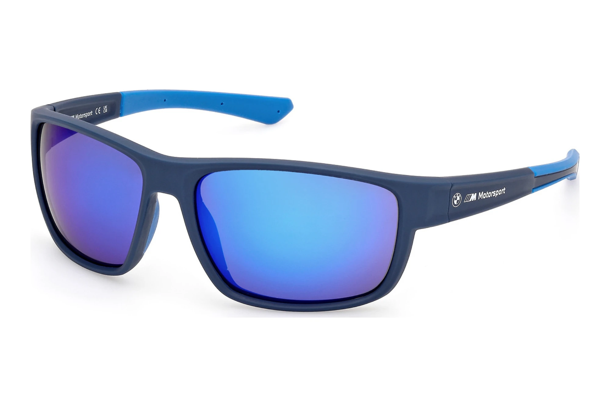 BMW Motorsport   BS0046 91X blau verspiegeltMatt Blau