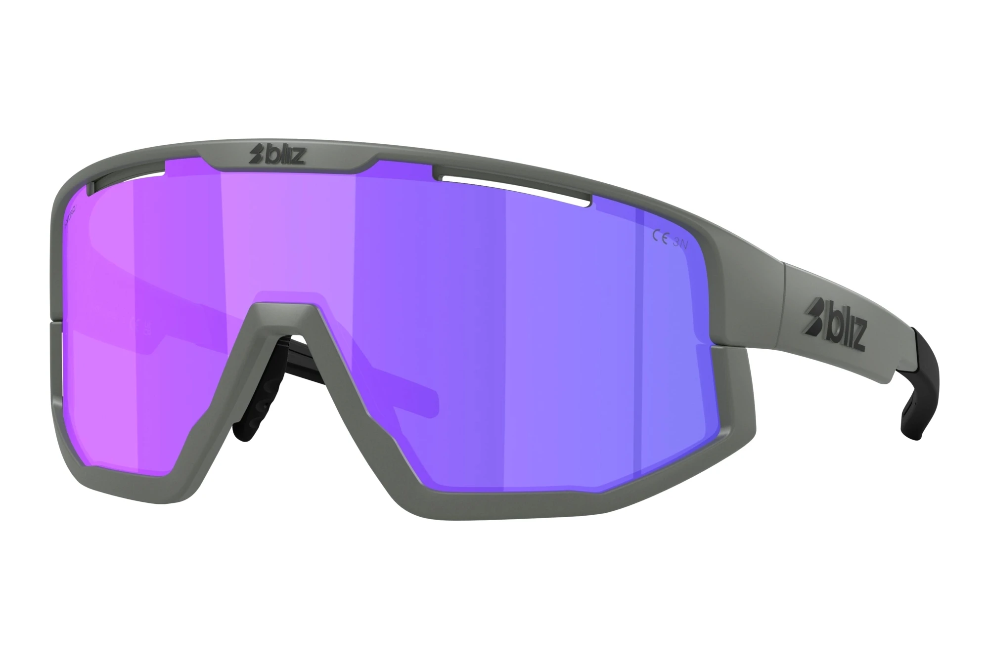 Bliz   ZB7013 701328 Smoke/Purple MulticolorMatte Grey