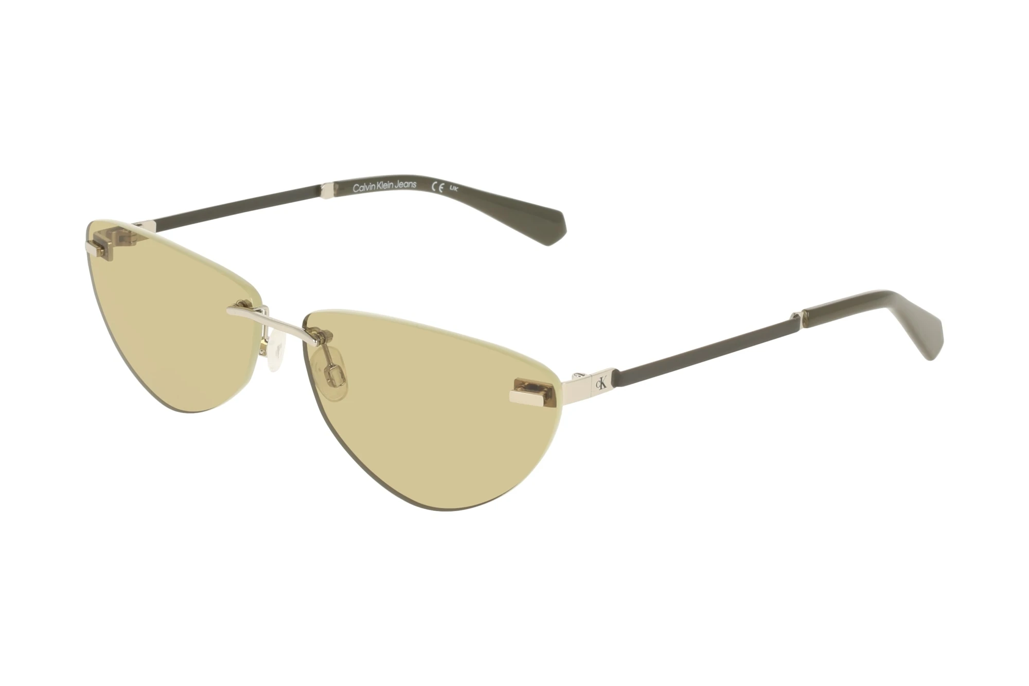 Calvin Klein   CKJ25208S 045 _CKJ25208SSILVER/LIGHT GREEN