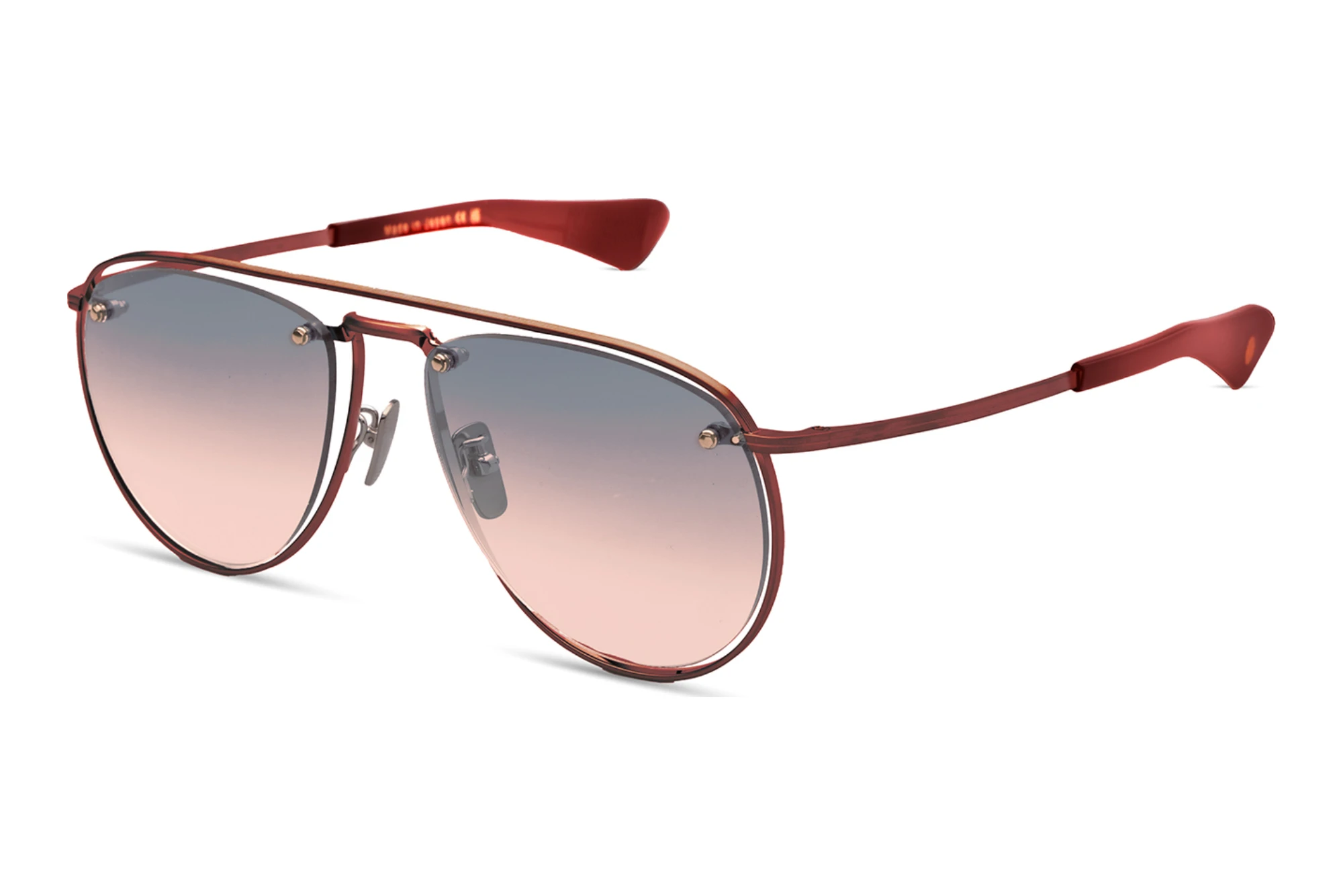 DITA   DTS-176 04A GREY TO PEACH GRADIENTANTIQUE COPPER - SIENNA BLAZE