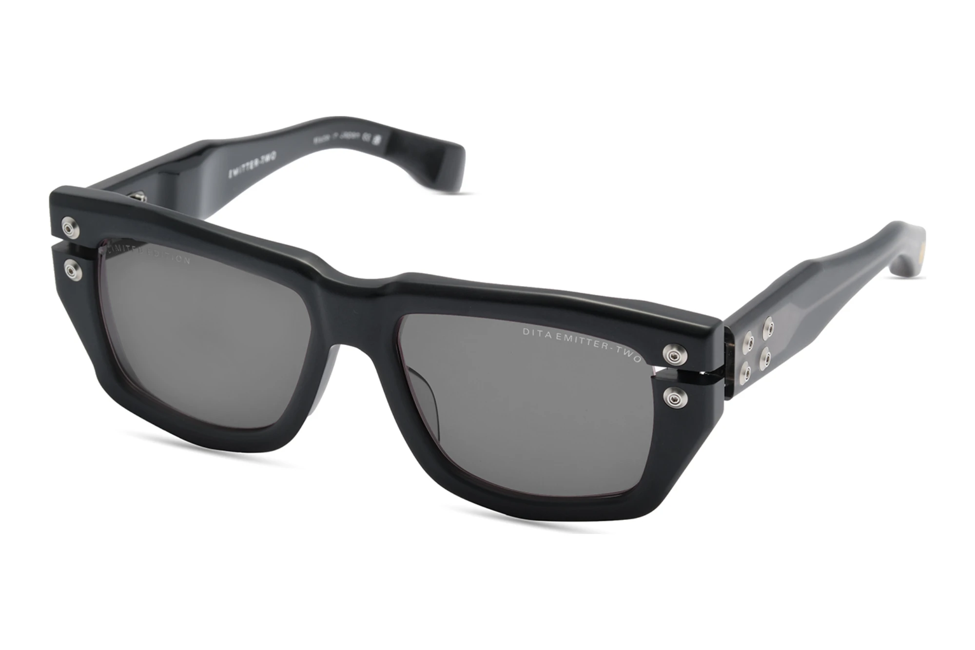 DITA   DTS-445 01A GREYBLACK - BLACK PALLADIUM