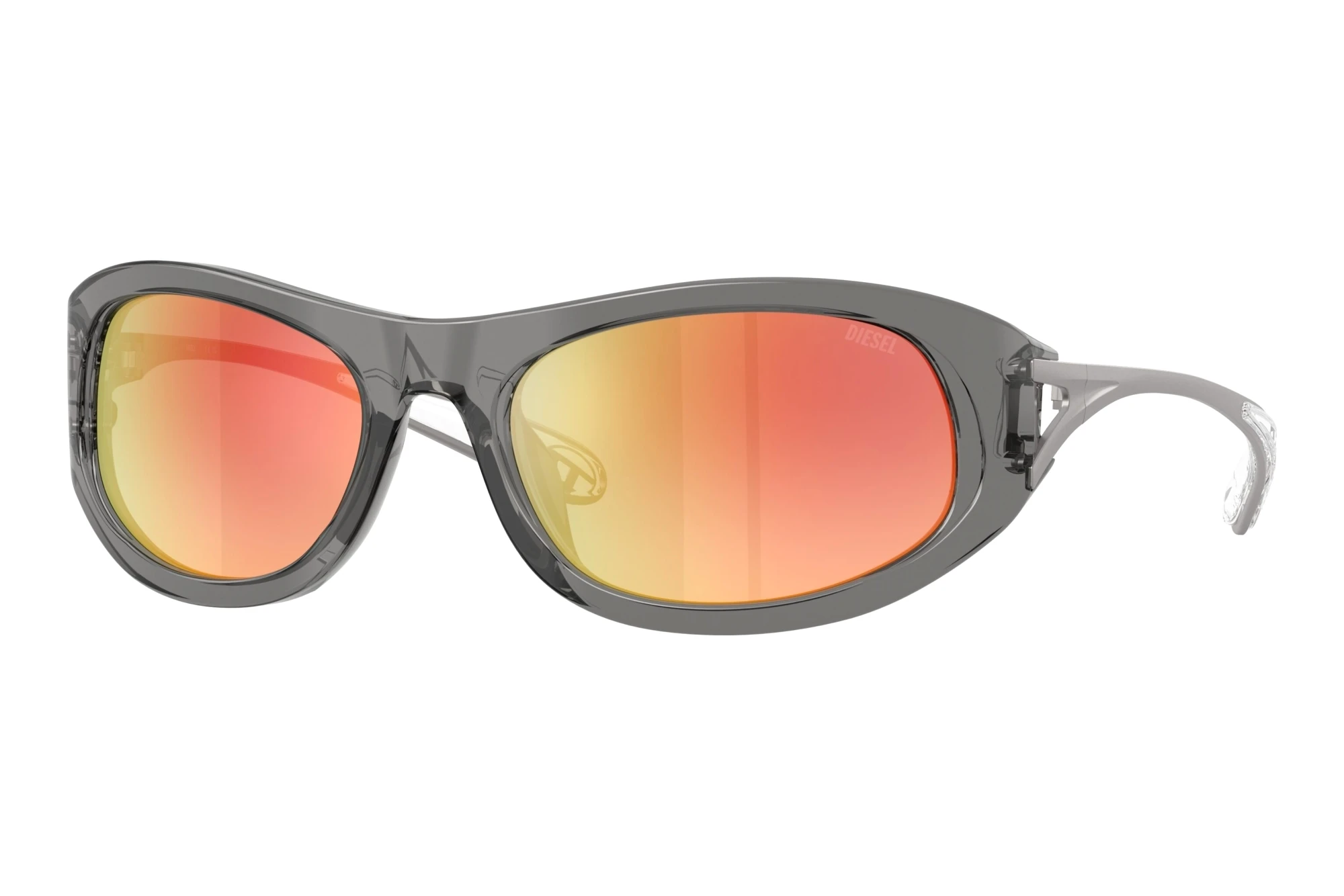 Diesel   DL2007U 2027B6 Green Gradient Brown Mirror RedTransparent Dark Grey