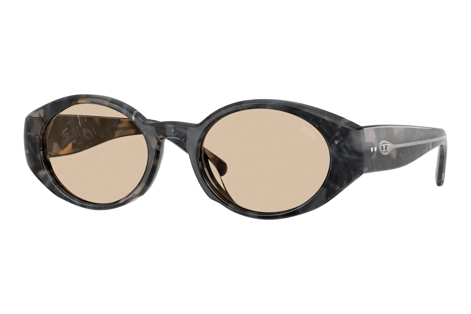 Diesel   DL2008U 204193 Light BrownBrown/Grey Havana