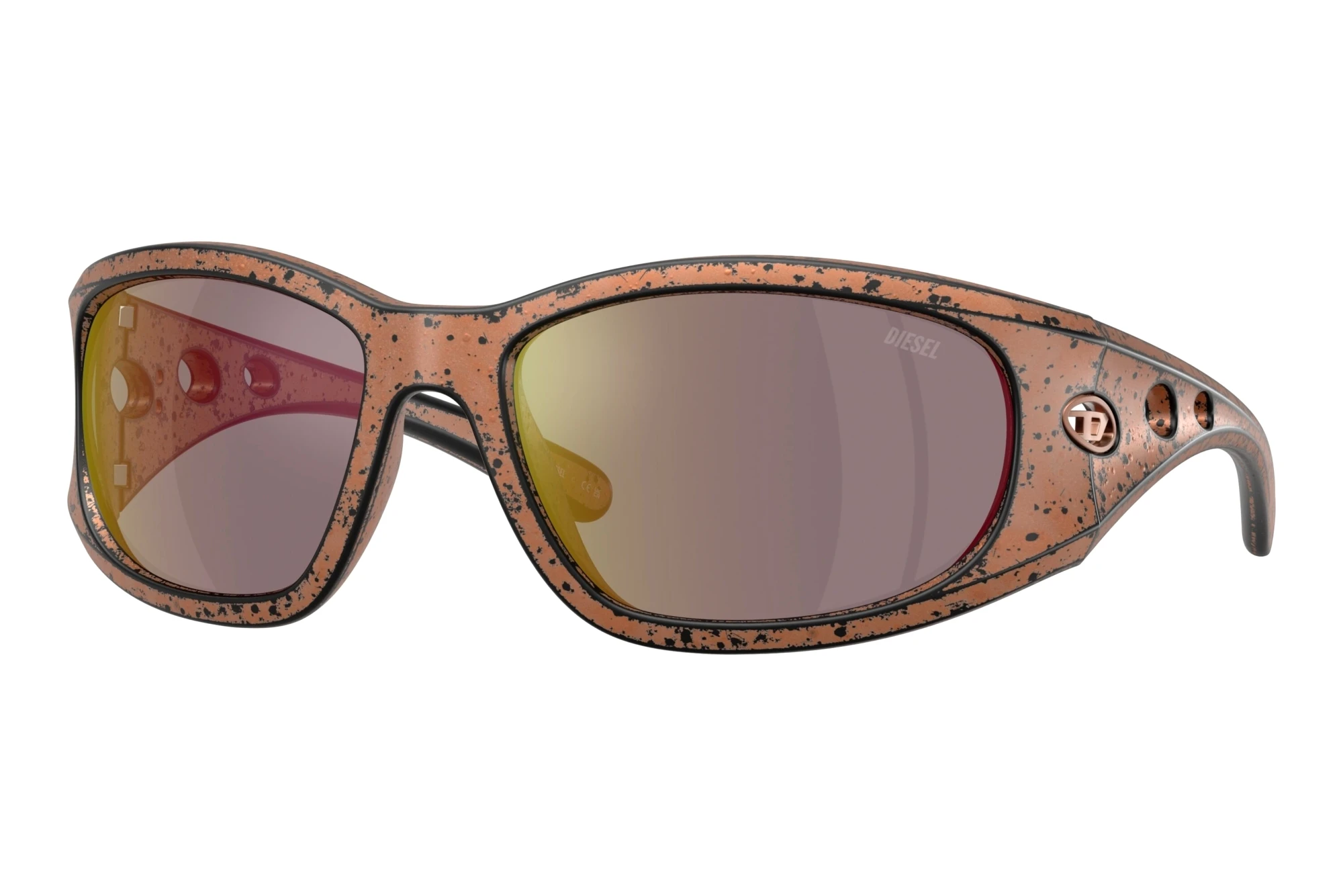 Diesel   DL3012U 20114Z Grey Mirror Rose GoldBronze/Black