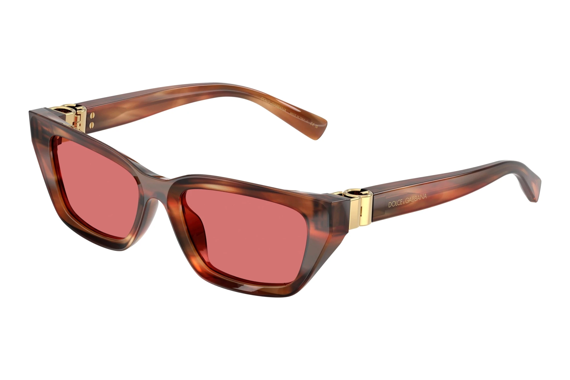 Dolce & Gabbana   DG4532 322175 RedStriped Brown
