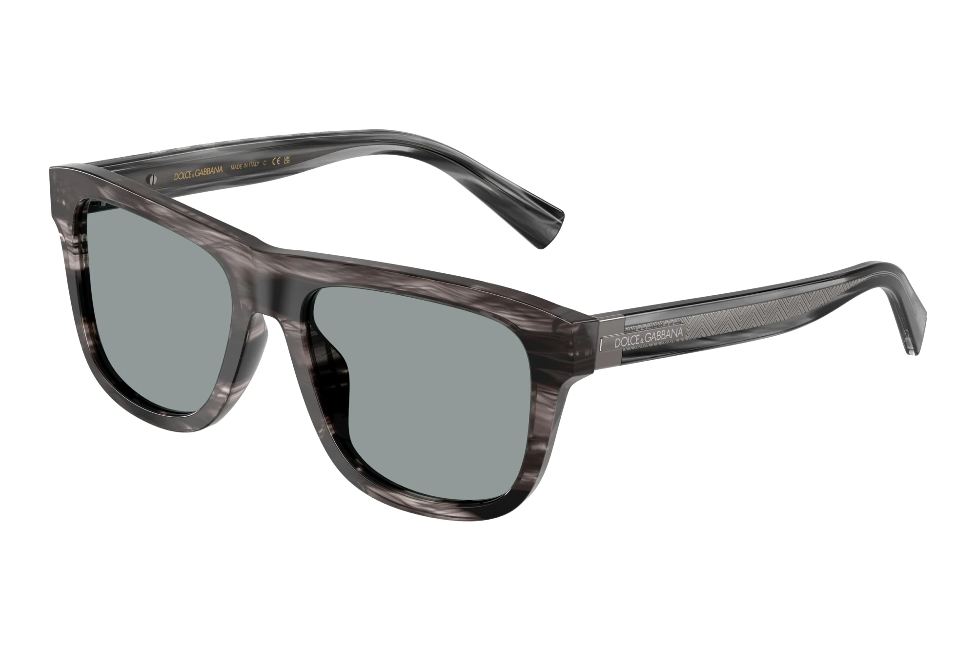 Dolce & Gabbana   DG4545 3440/1 Dark GreyStriped Grey