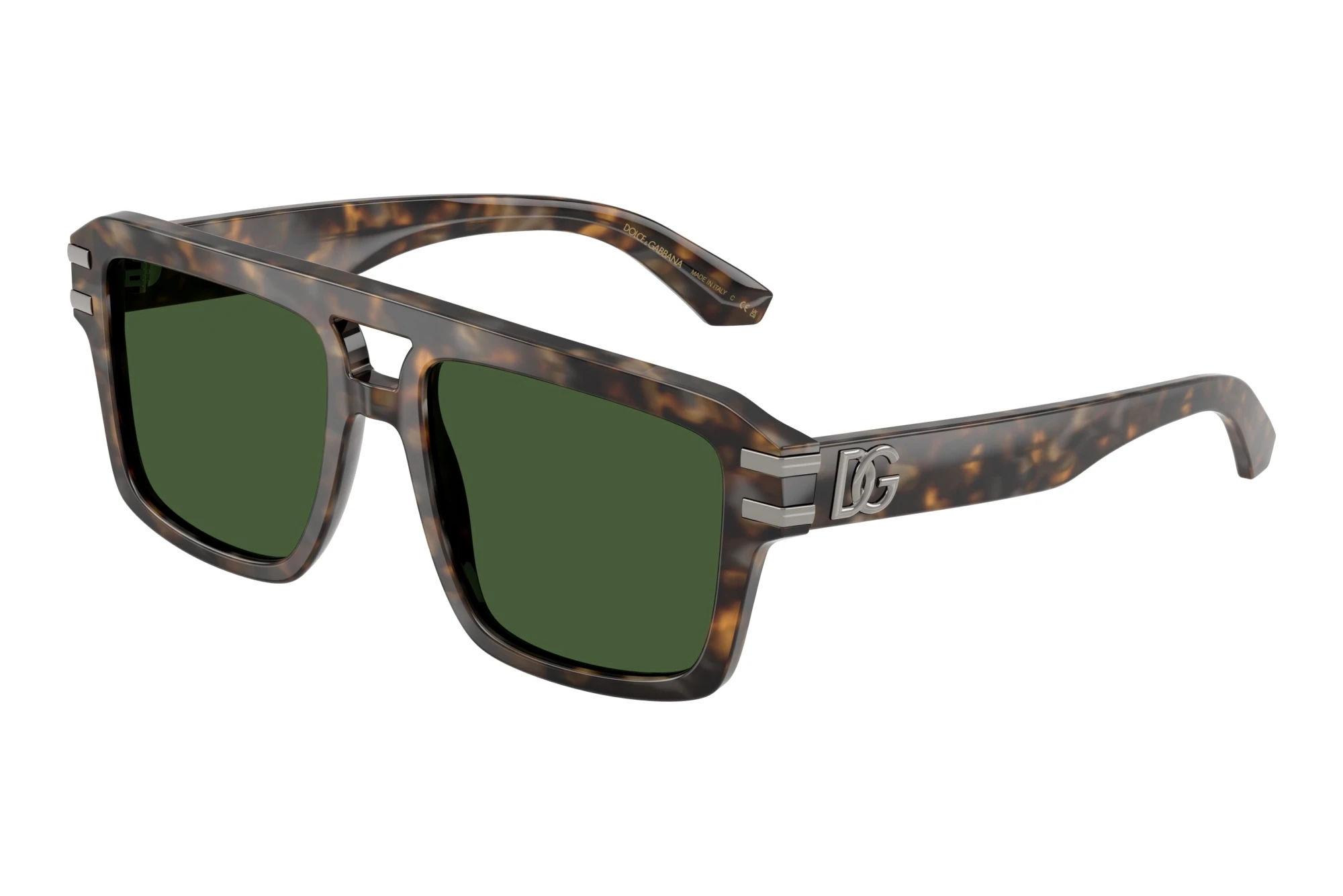 Dolce & Gabbana   DG4562 349971 Dark GreenDark Brown Havana
