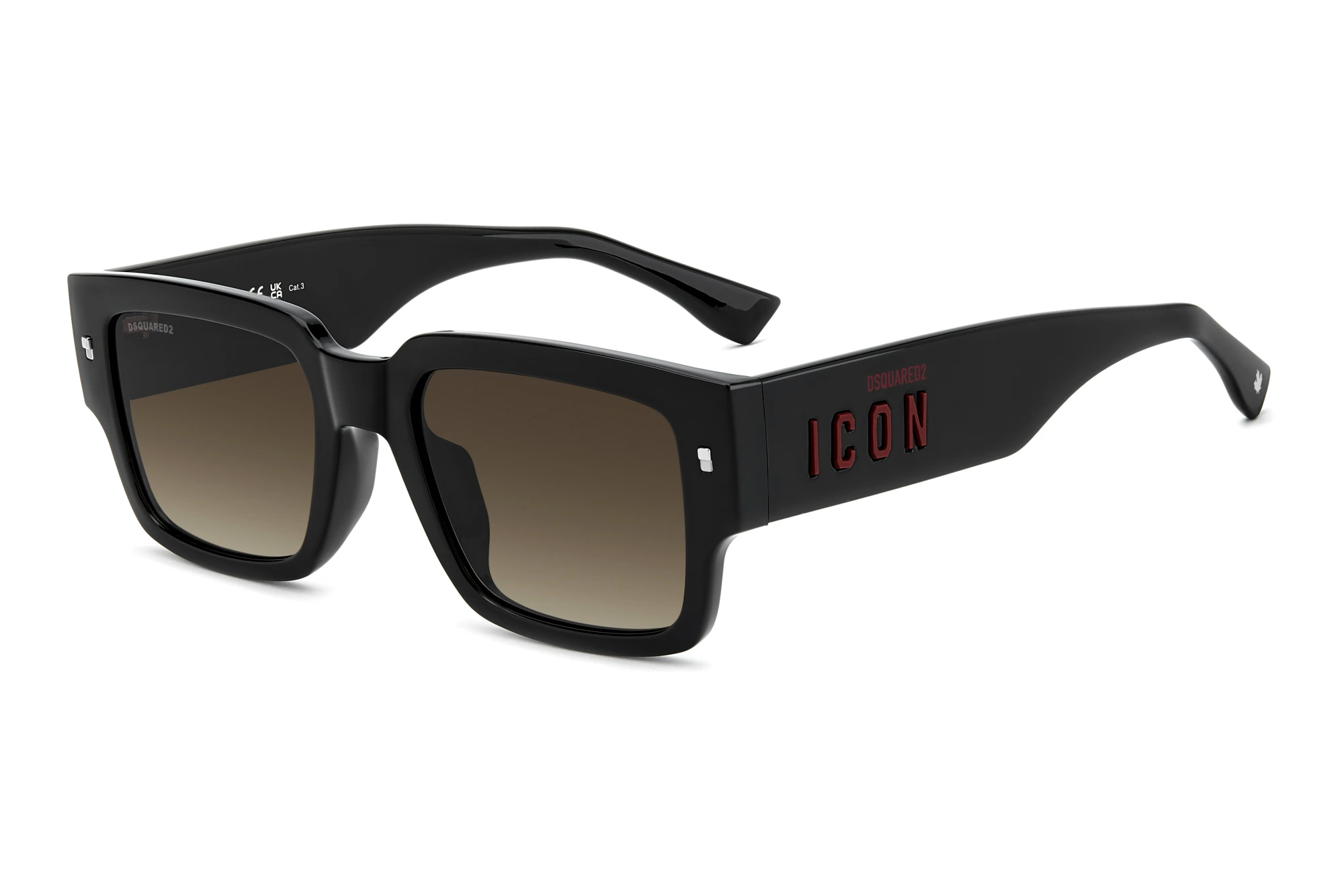 Dsquared2   ICON 0032/G/S OIT/HA BROWN SHADEDBLACK RED