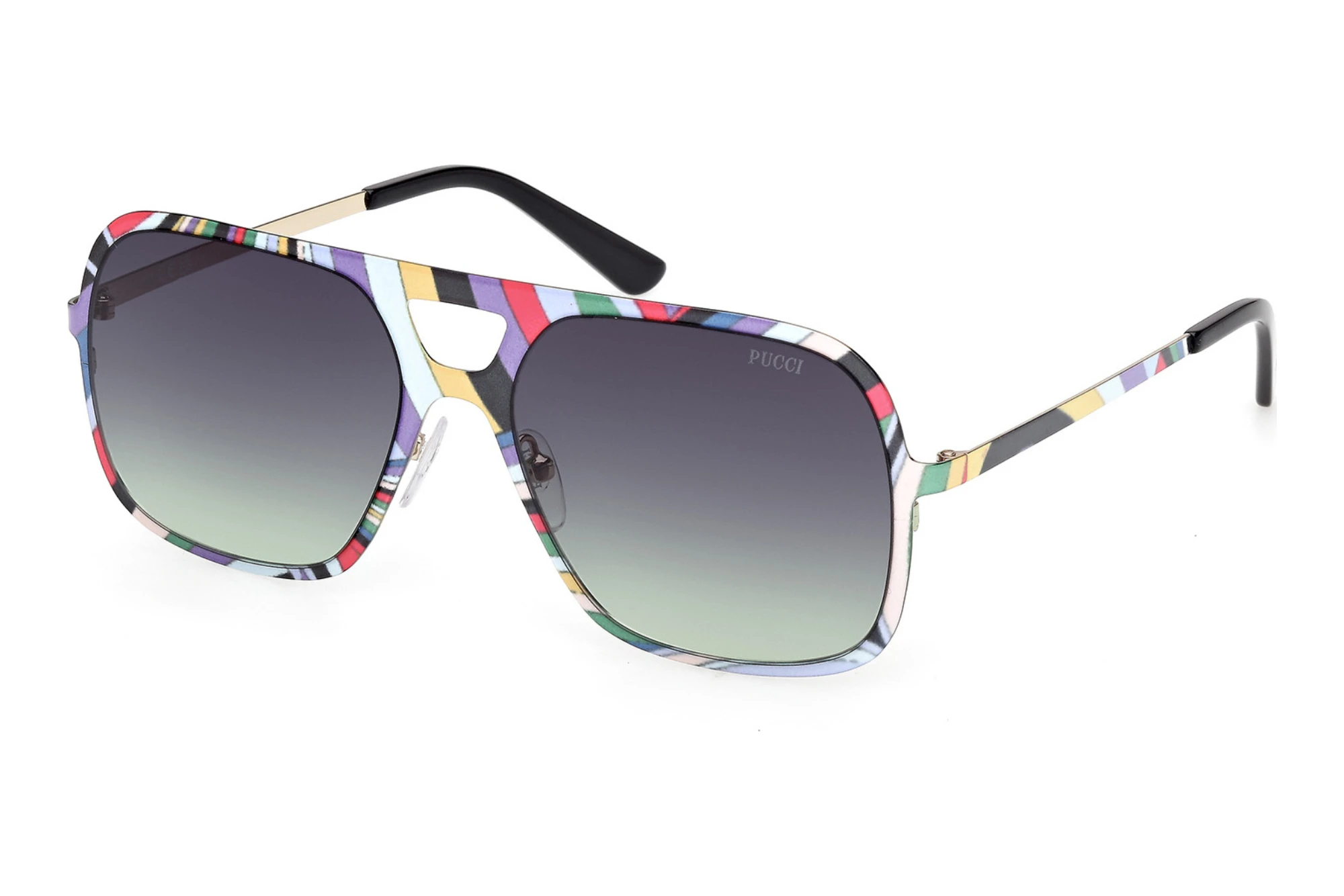 Emilio Pucci   EP0238 99B grau verlaufendAnimalier/Muster