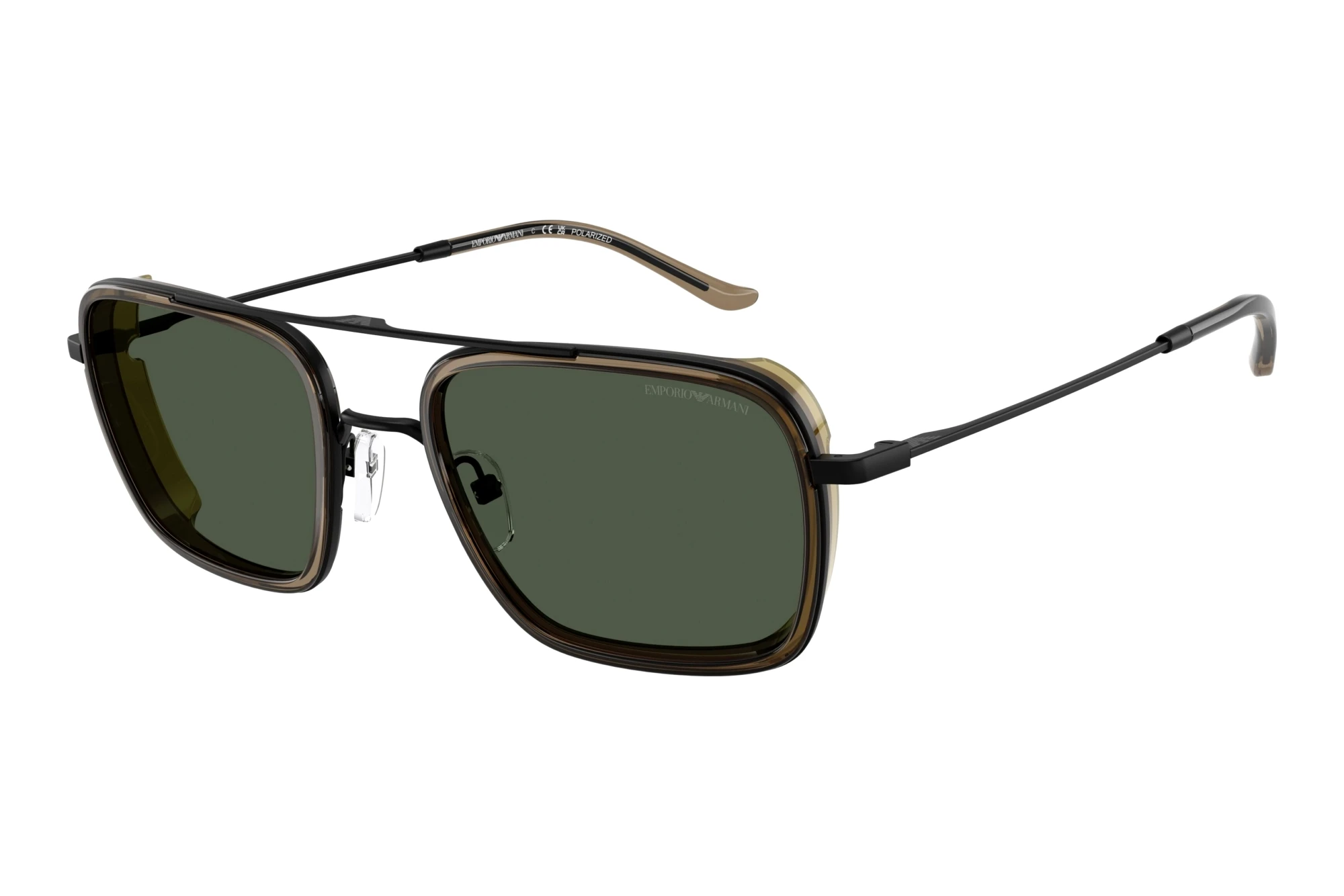 Emporio Armani   EA2162 30019A Dark Green PolarizedMatte Black