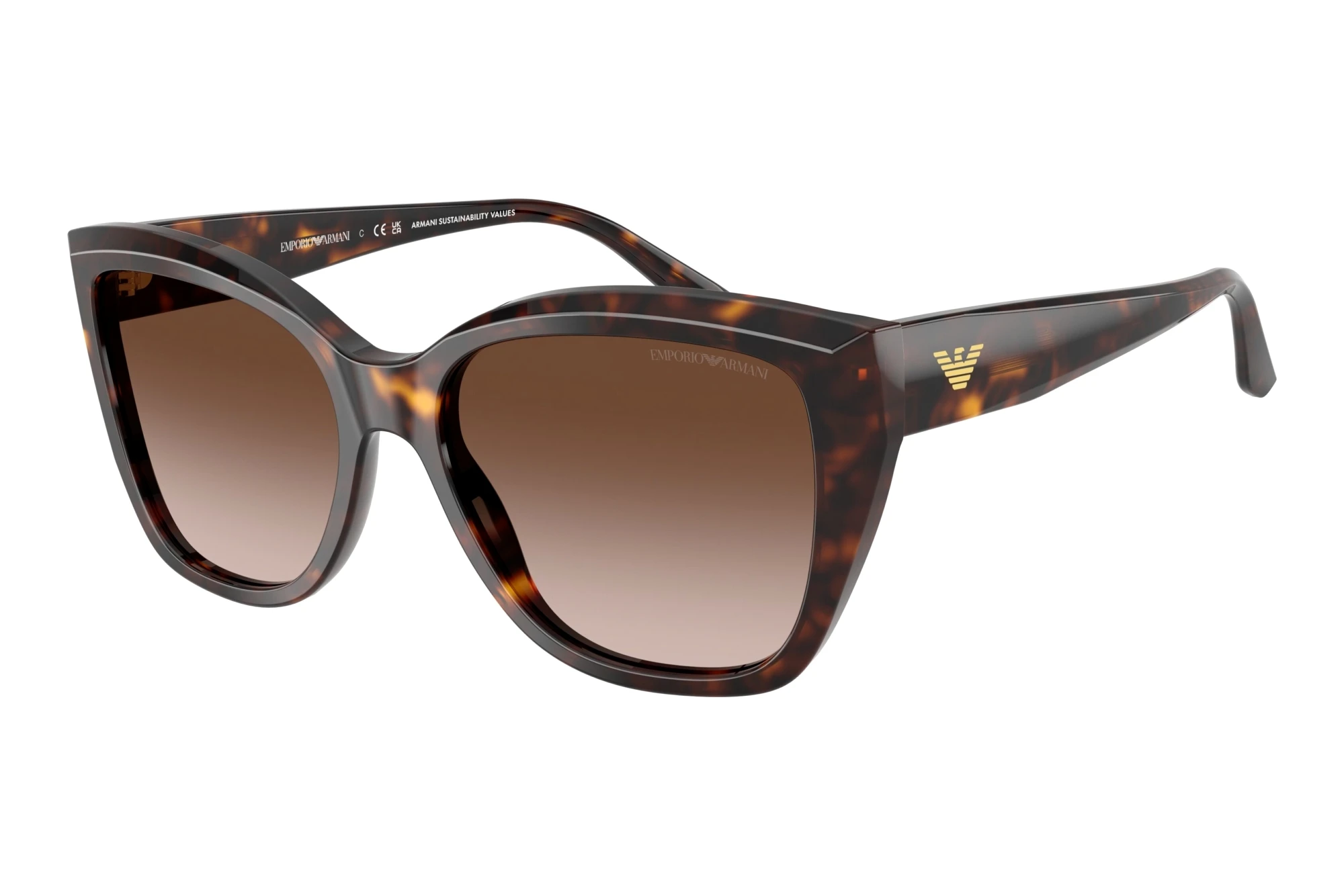 Emporio Armani   EA4198 502613 Brown GradientShiny Havana