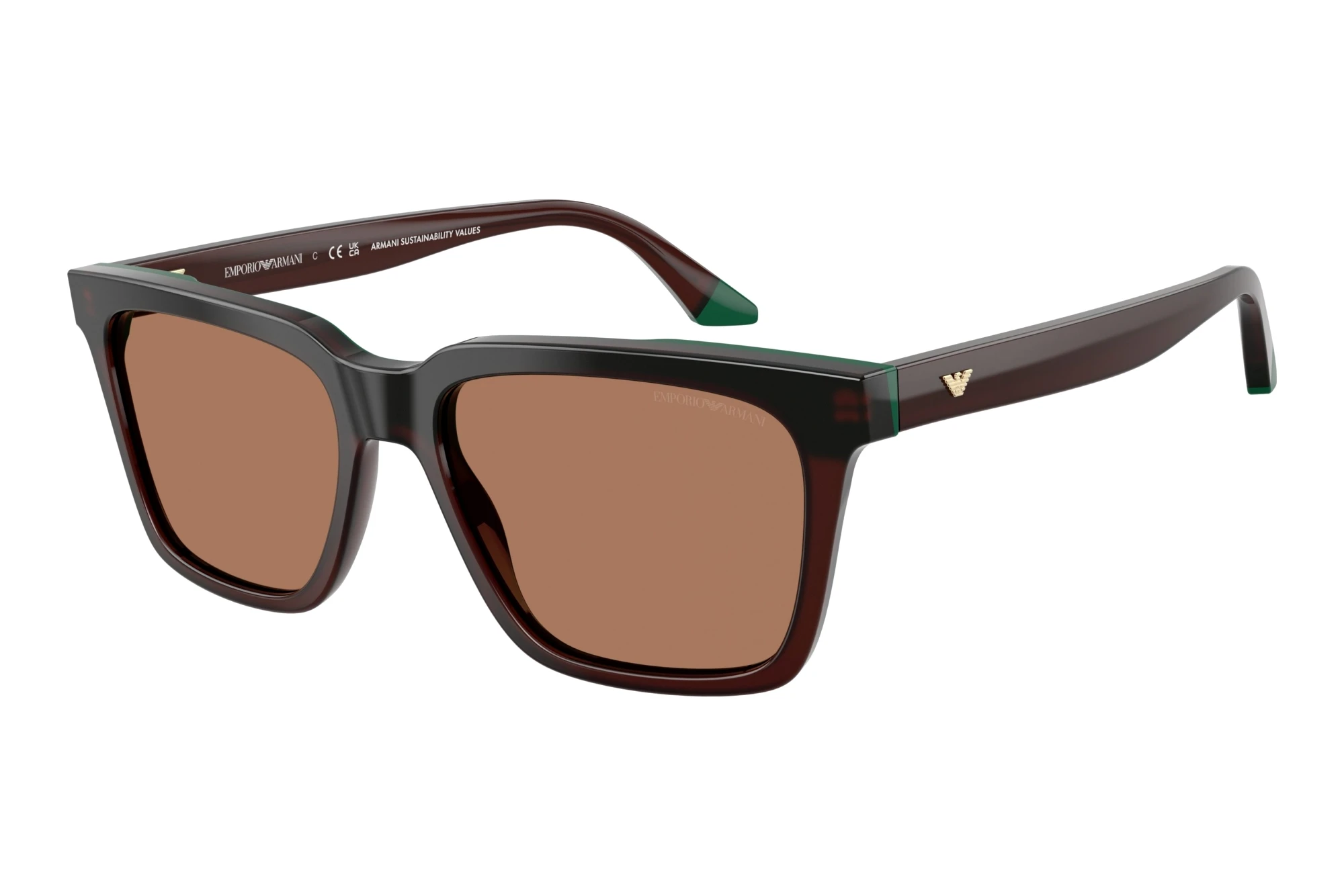 Emporio Armani   EA4260 631573 BrownOpaline Brown/Green