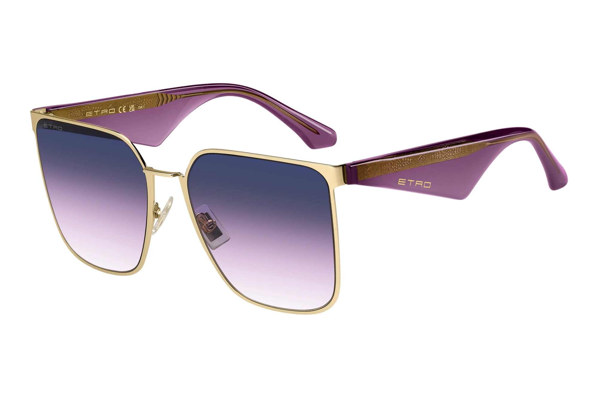 Etro   ETRO 0110/S 000/FW BLUE SHADED VIOLETROSE GOLD