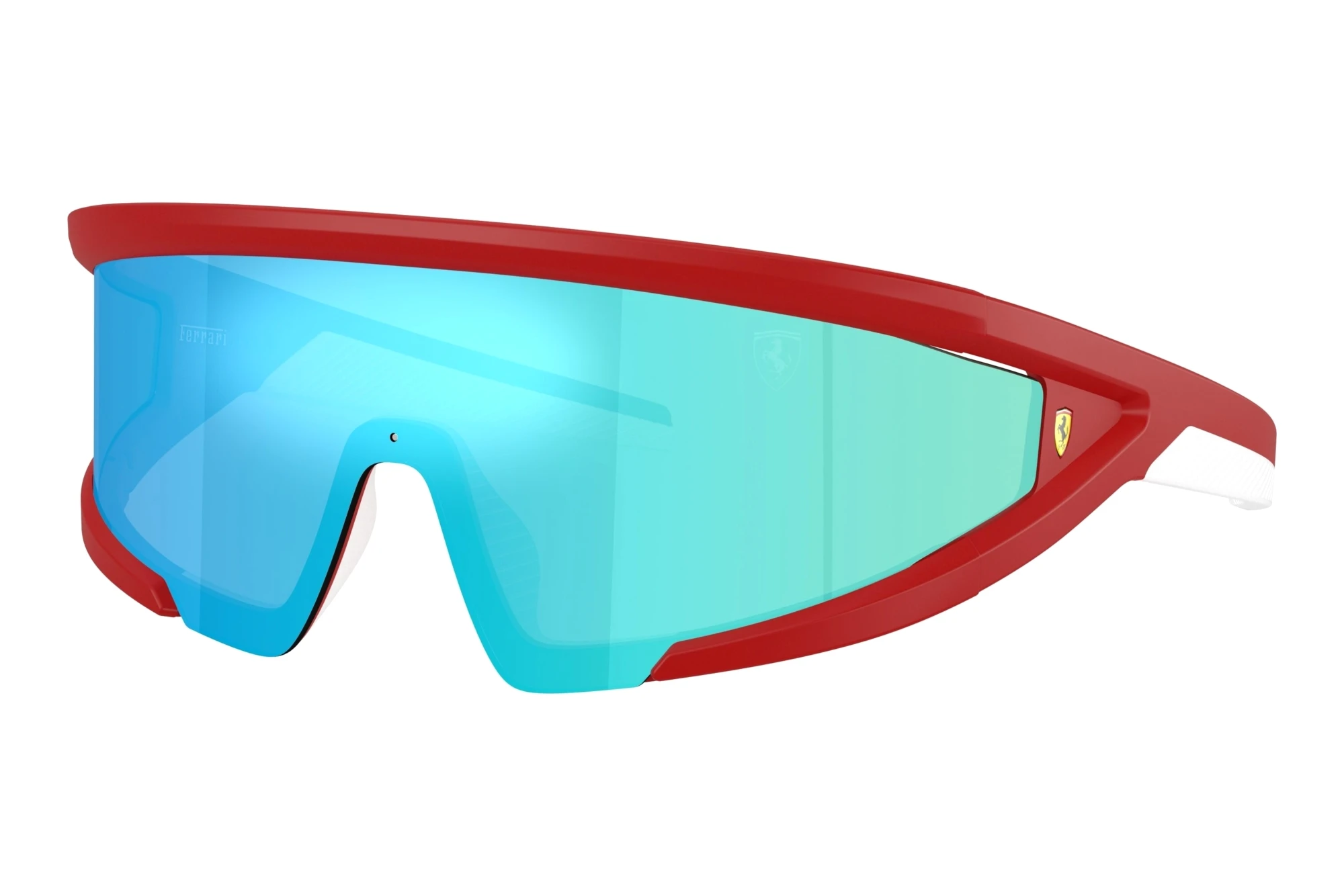 Ferrari Scuderia   FZ6038U 514/55 Light Green Mirror BlueRed Matte