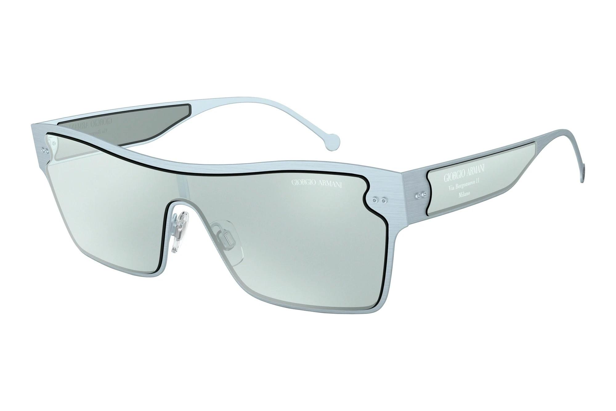 Giorgio Armani   AR6088 32659C Azure Flash SilverBrushed Azure