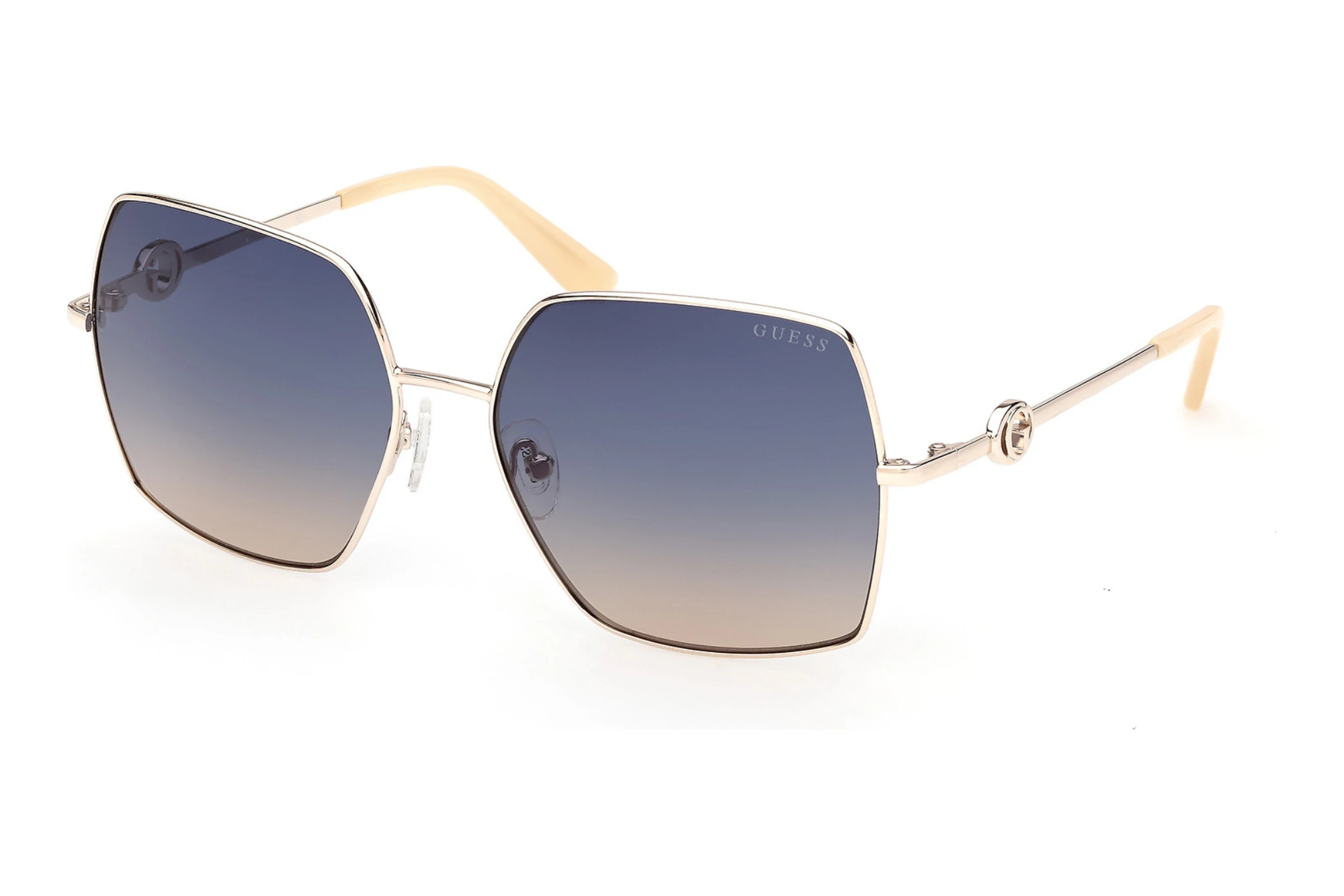 Guess   GU00285 32W blau verlaufendGlänzend Blassgold