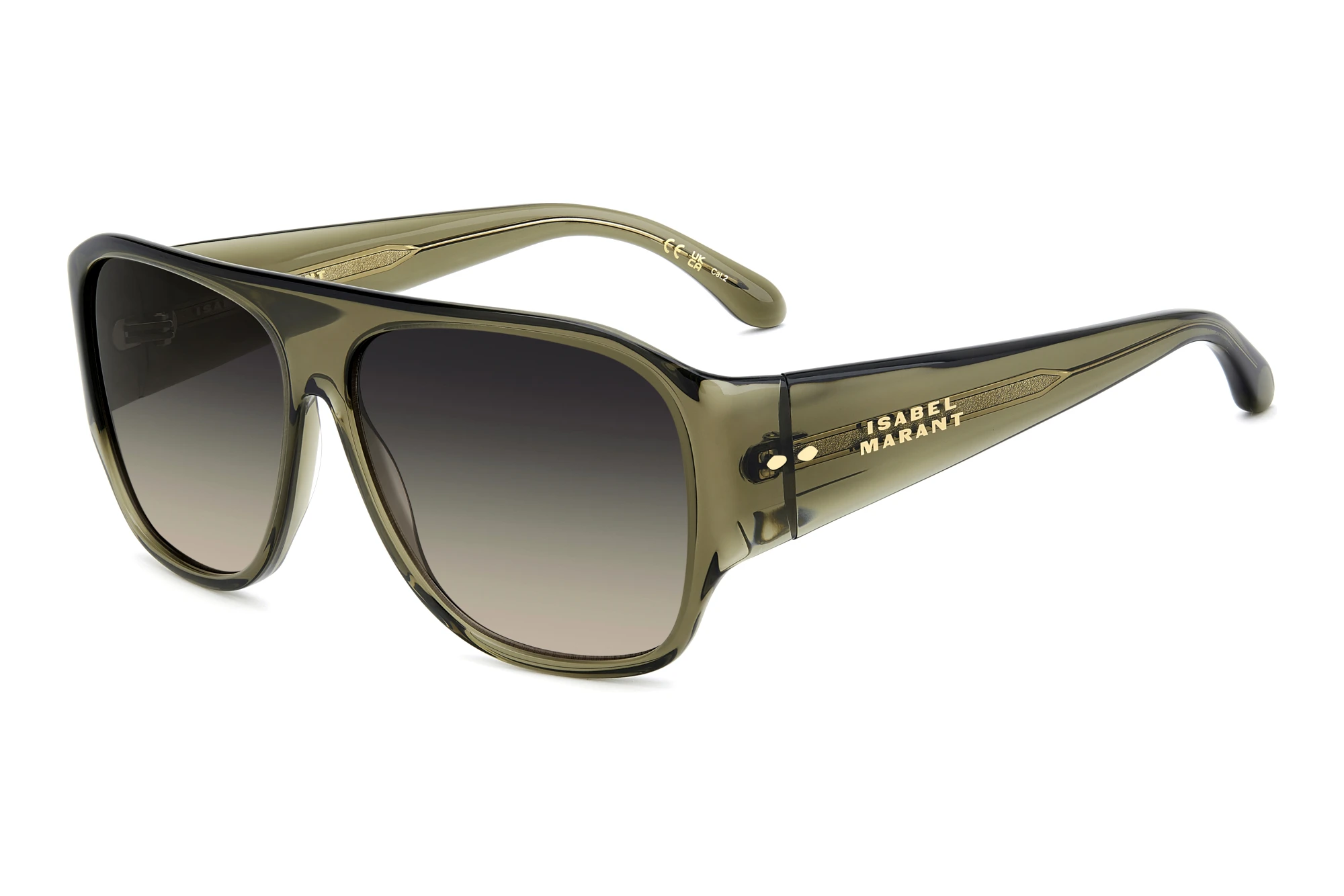 Isabel Marant   IM 0239/S 4C3/IB GREY SHADED GREENOLIVE