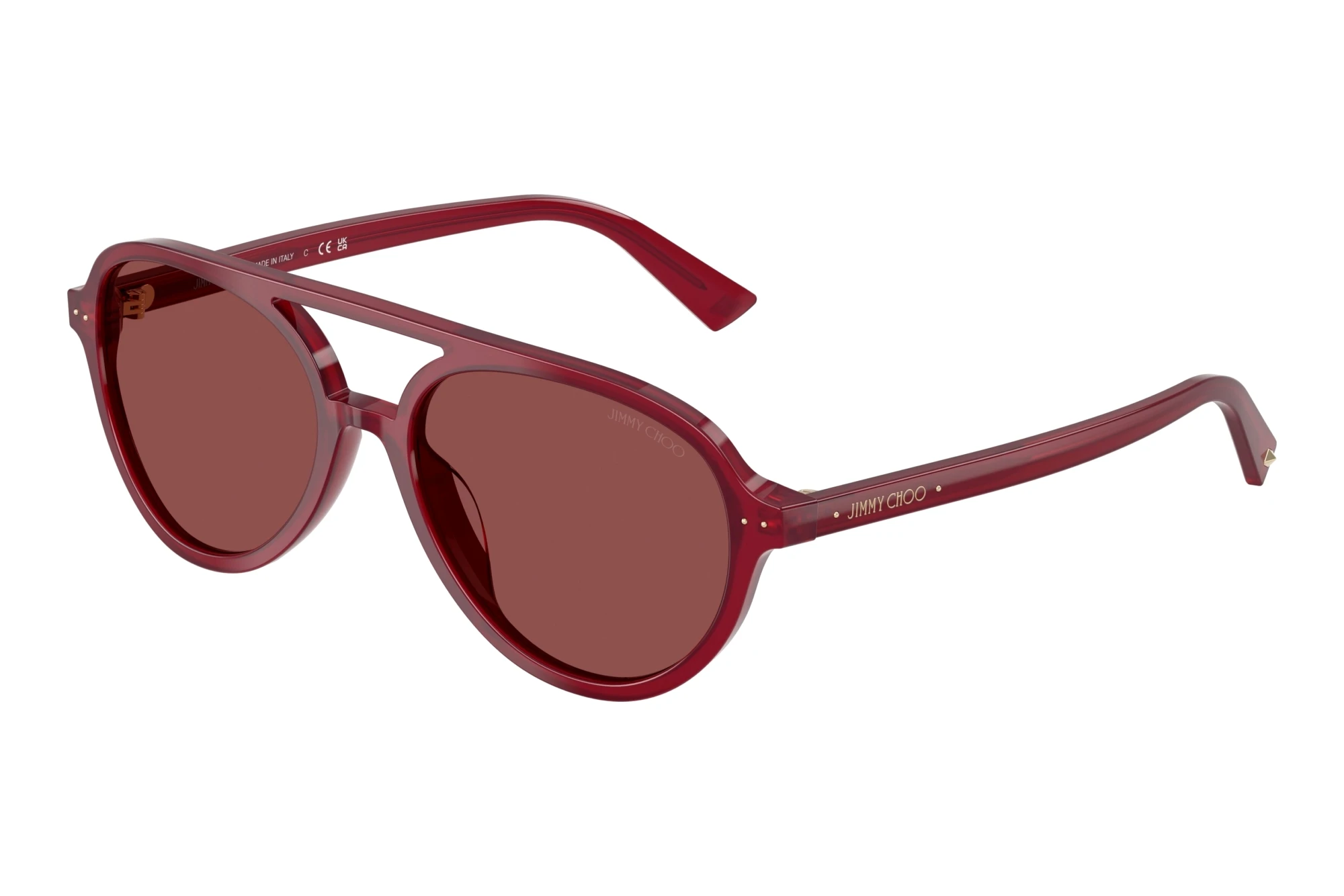 Jimmy Choo   JC5055U 508175 Dark VioletOpaline Cranberry