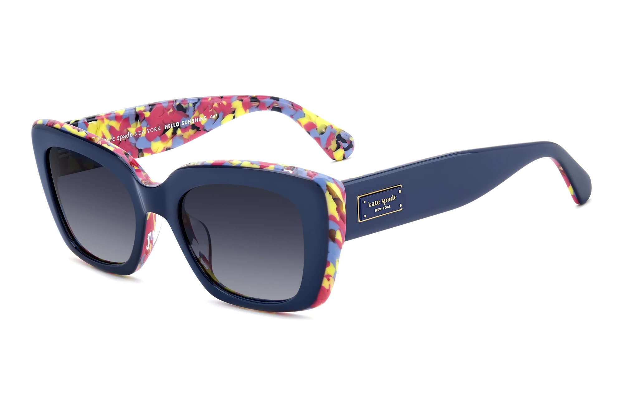 Kate Spade   KS JENELL 2/S JBW/9O DARK GREY SHADEDBLUE HAVANA