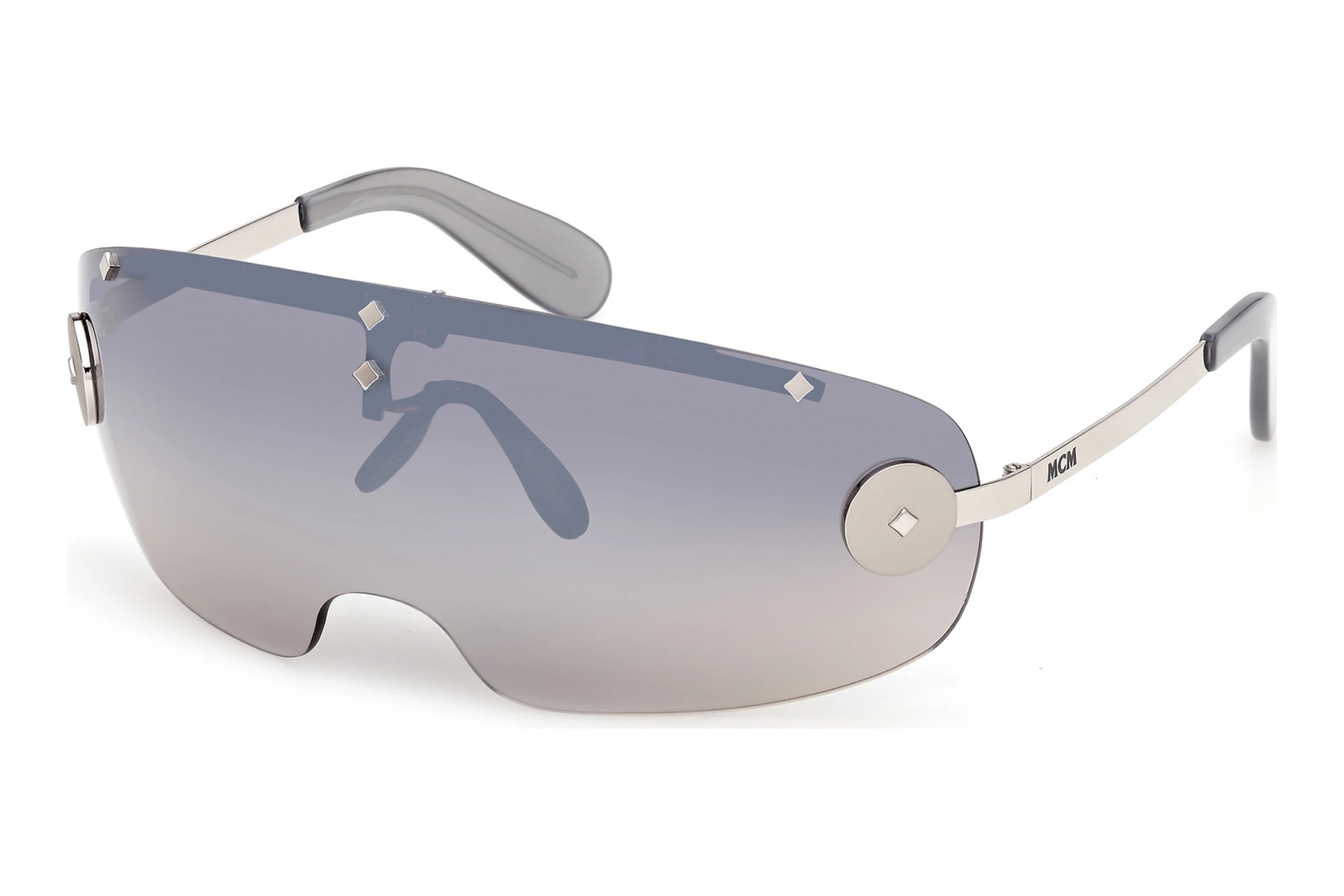 MCM Worldwide   MW0038-H 16C grau verspiegeltGlänzend Palladium