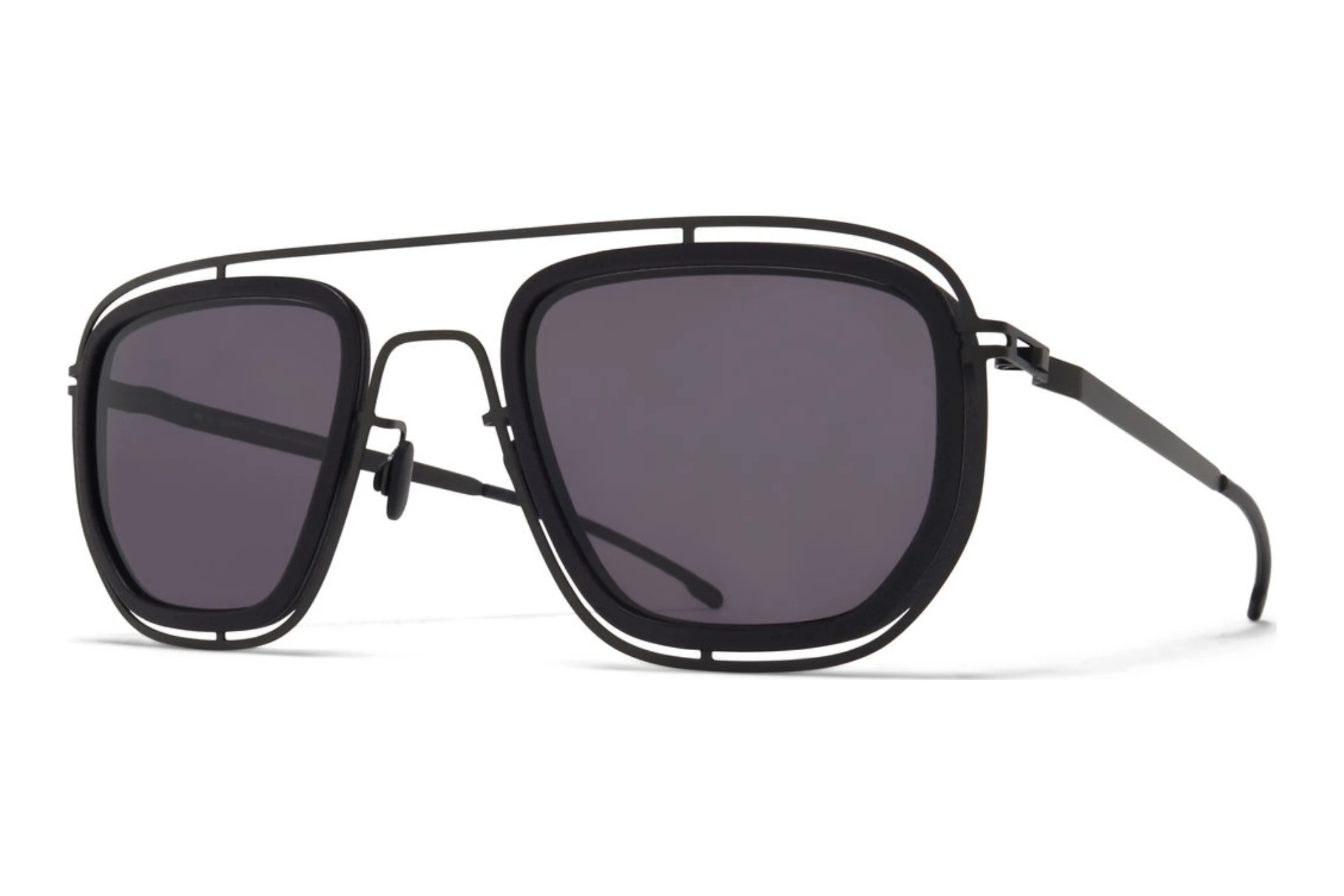 MYKITA   FERLO SUN 579 Coolgrey SolidMH6-Pitch Black/Black