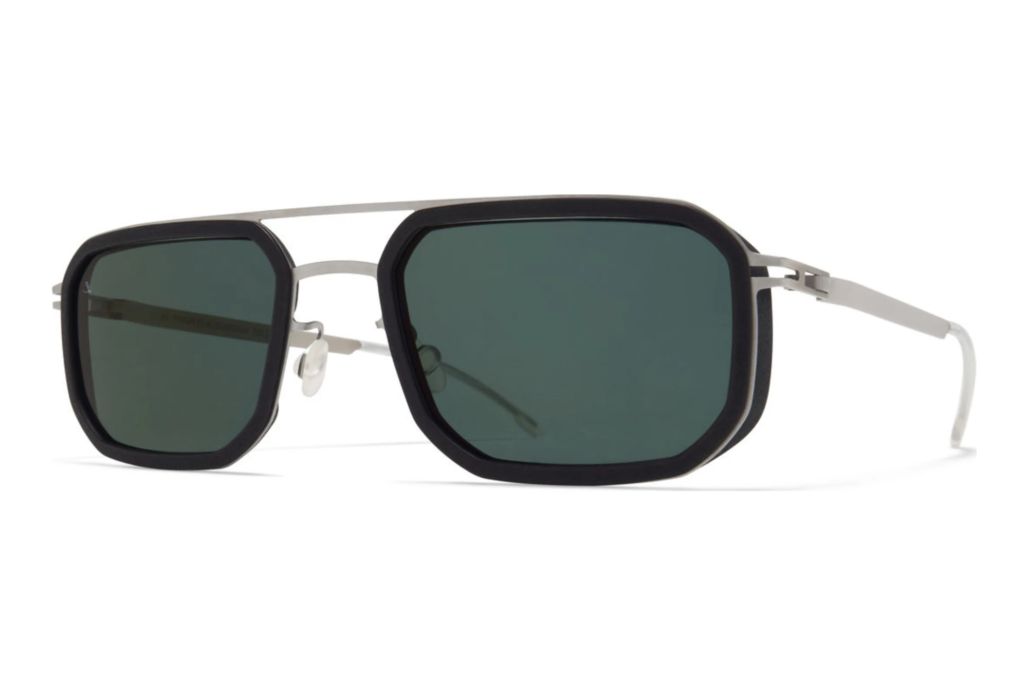 MYKITA   ML16 SUN 283 Leica Green 85 SolidMH79-Pitch Black/Leica Silver