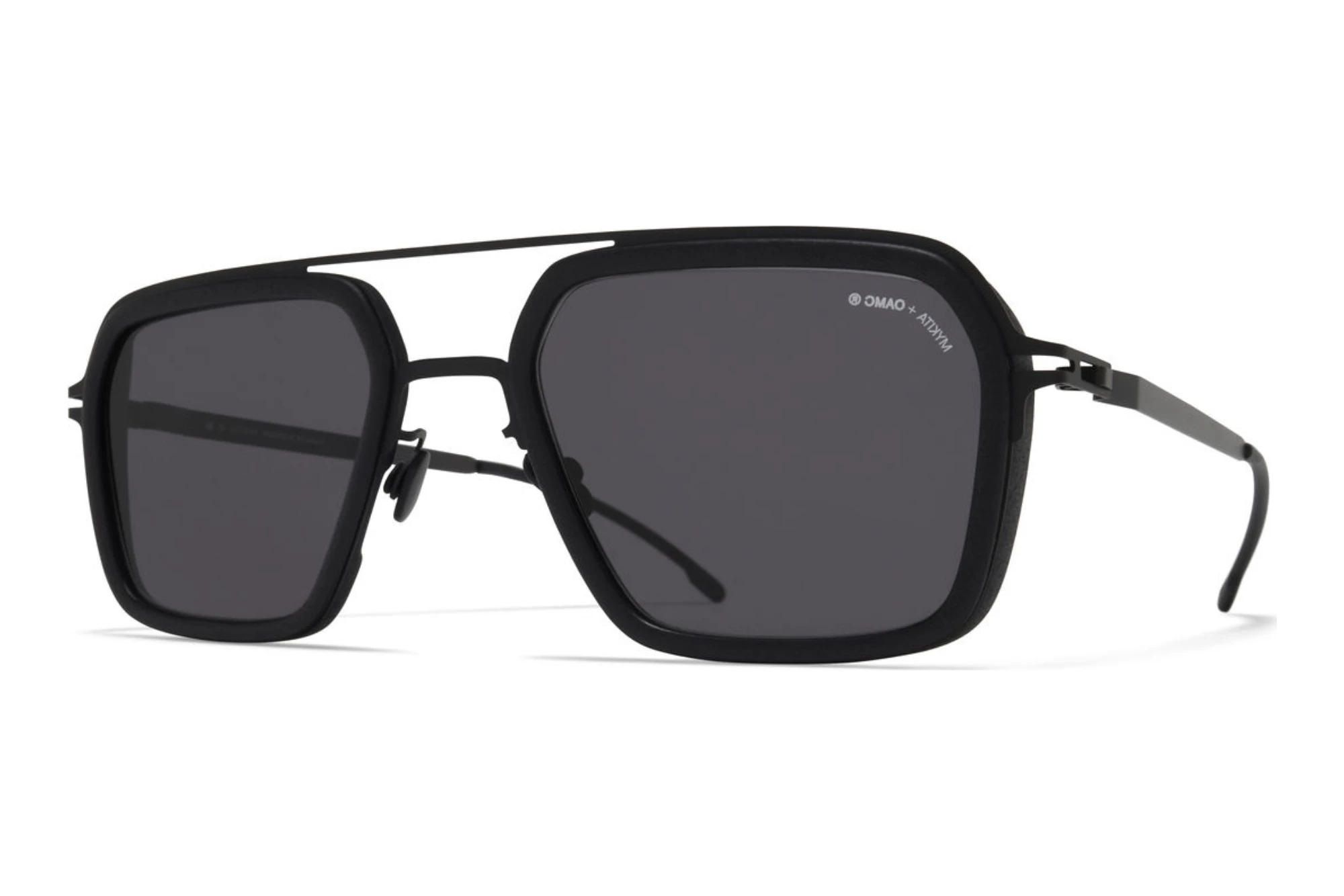 MYKITA   RAT SUN 579 Coolgrey SolidMH6-Pitch Black/Black
