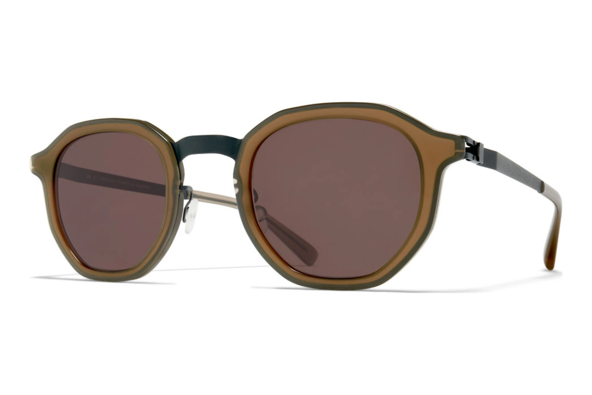 MYKITA   SAWYER SUN 267 Brown SolidA100-Storm Grey/Taupe