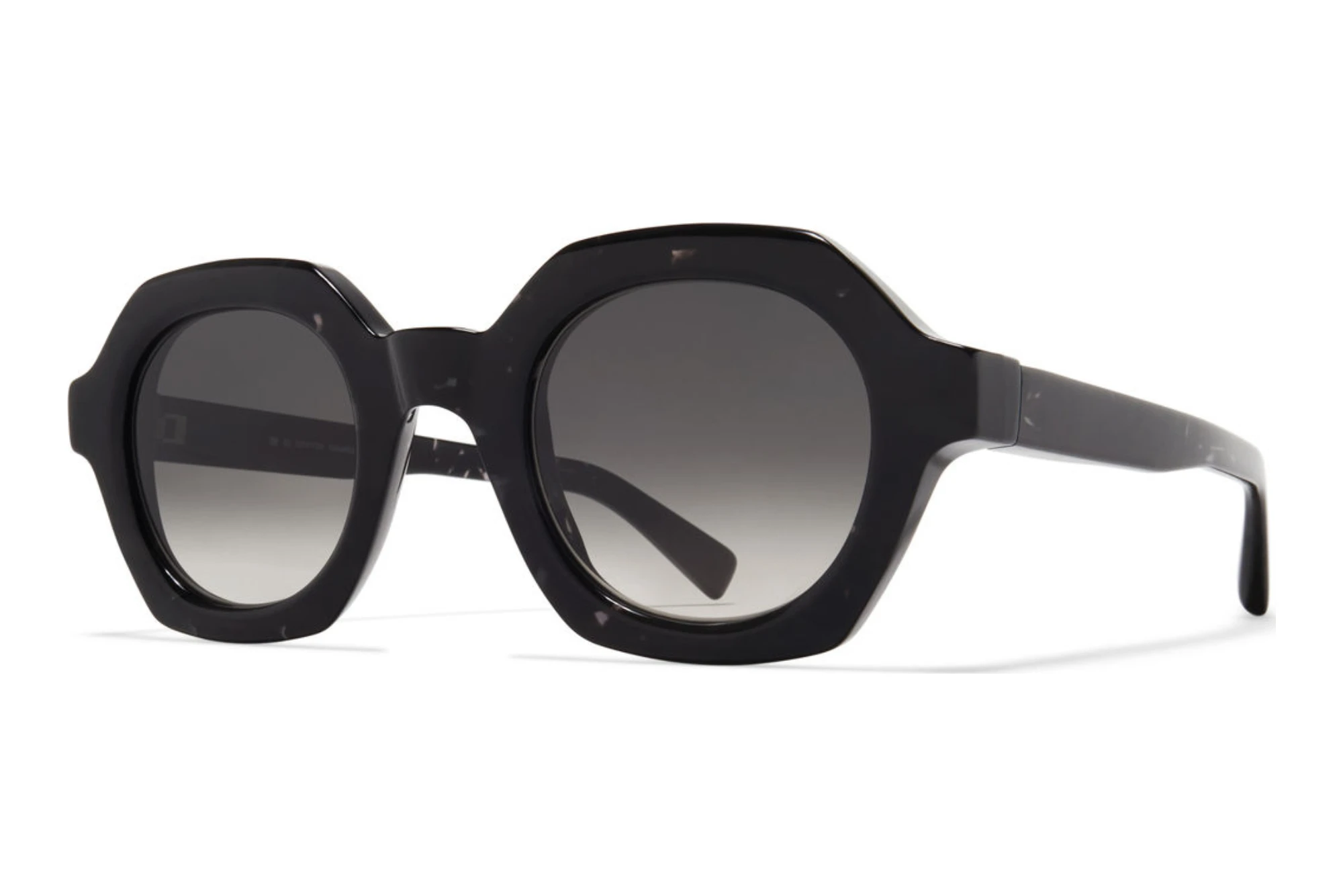 MYKITA   TESHI SUN 715 Raw Black GradientC110-Black Havana/Shiny Silver