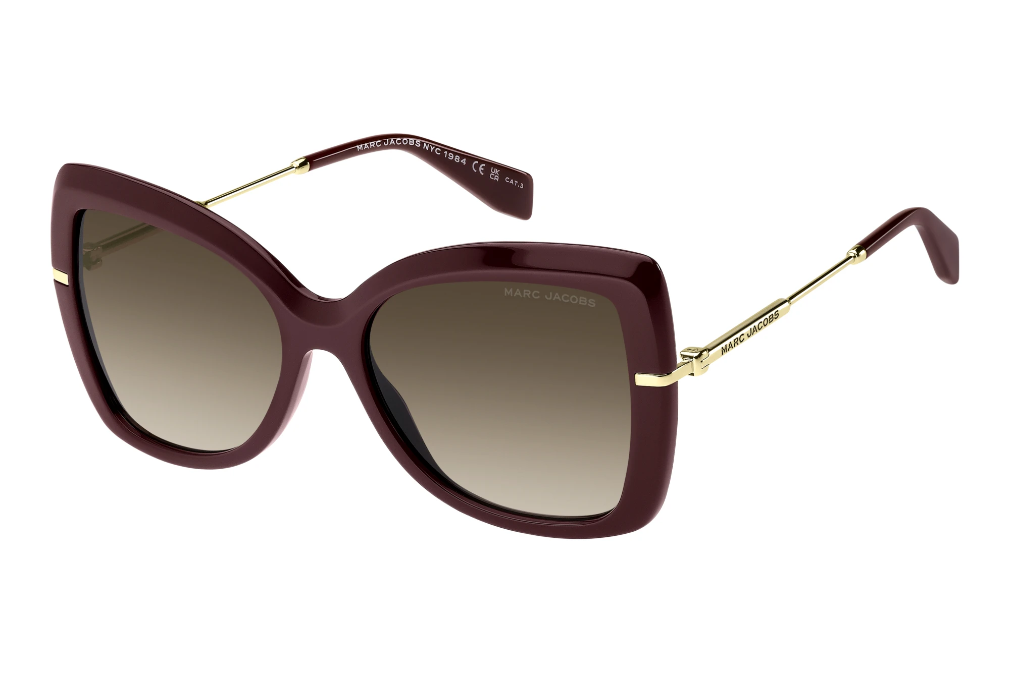 Marc Jacobs   MARC 881/S LHF/HA BROWN SHADEDBURGUNDY 2