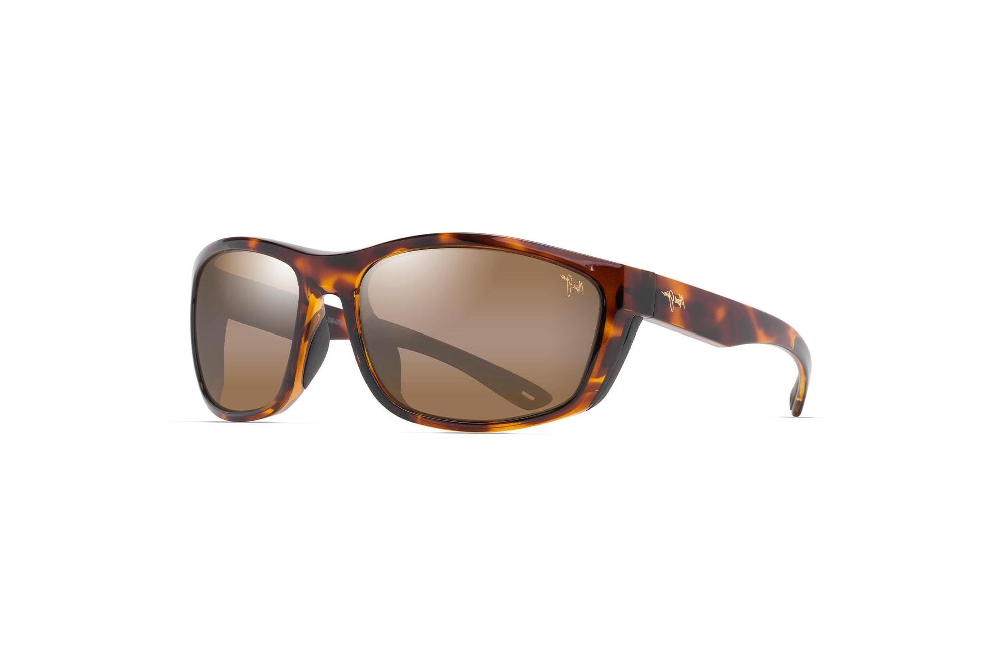 Maui Jim   Nuu Landing H869-10 HCL® BronzeTortoise w/Black Rubber