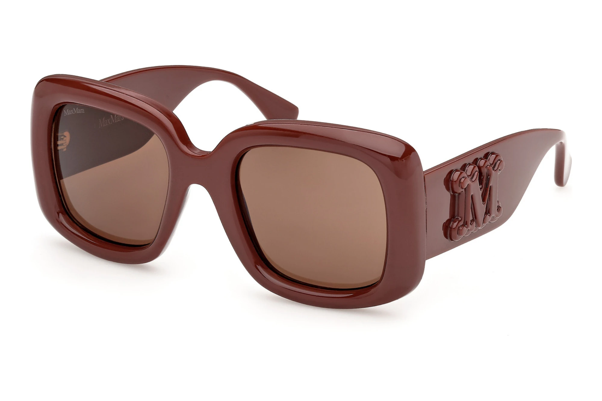 Max Mara   MM0207 74E braunGlänzend Dunkel Pink
