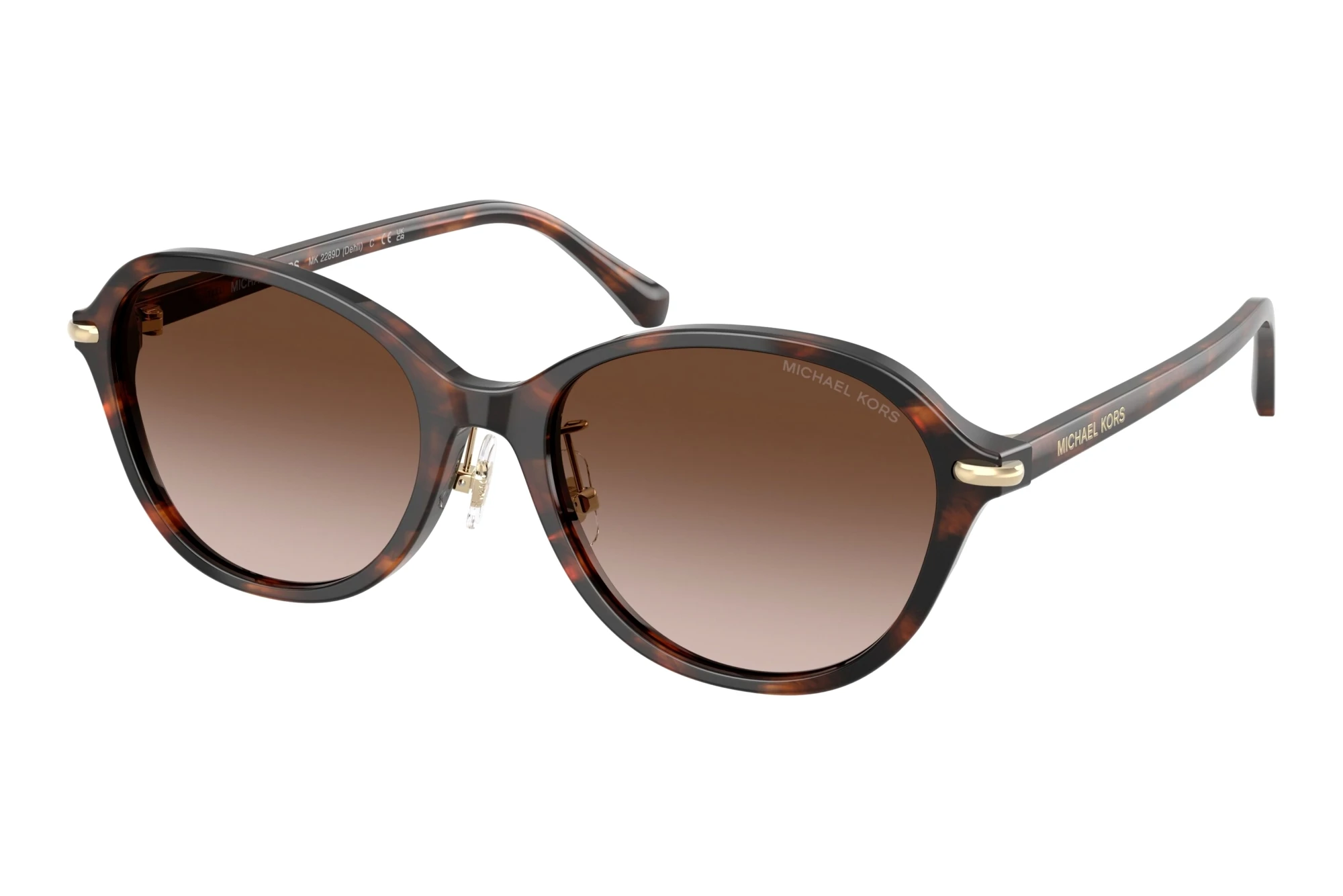 Michael Kors   MK2289D 403913 Brown GradientMahogany Tortoise