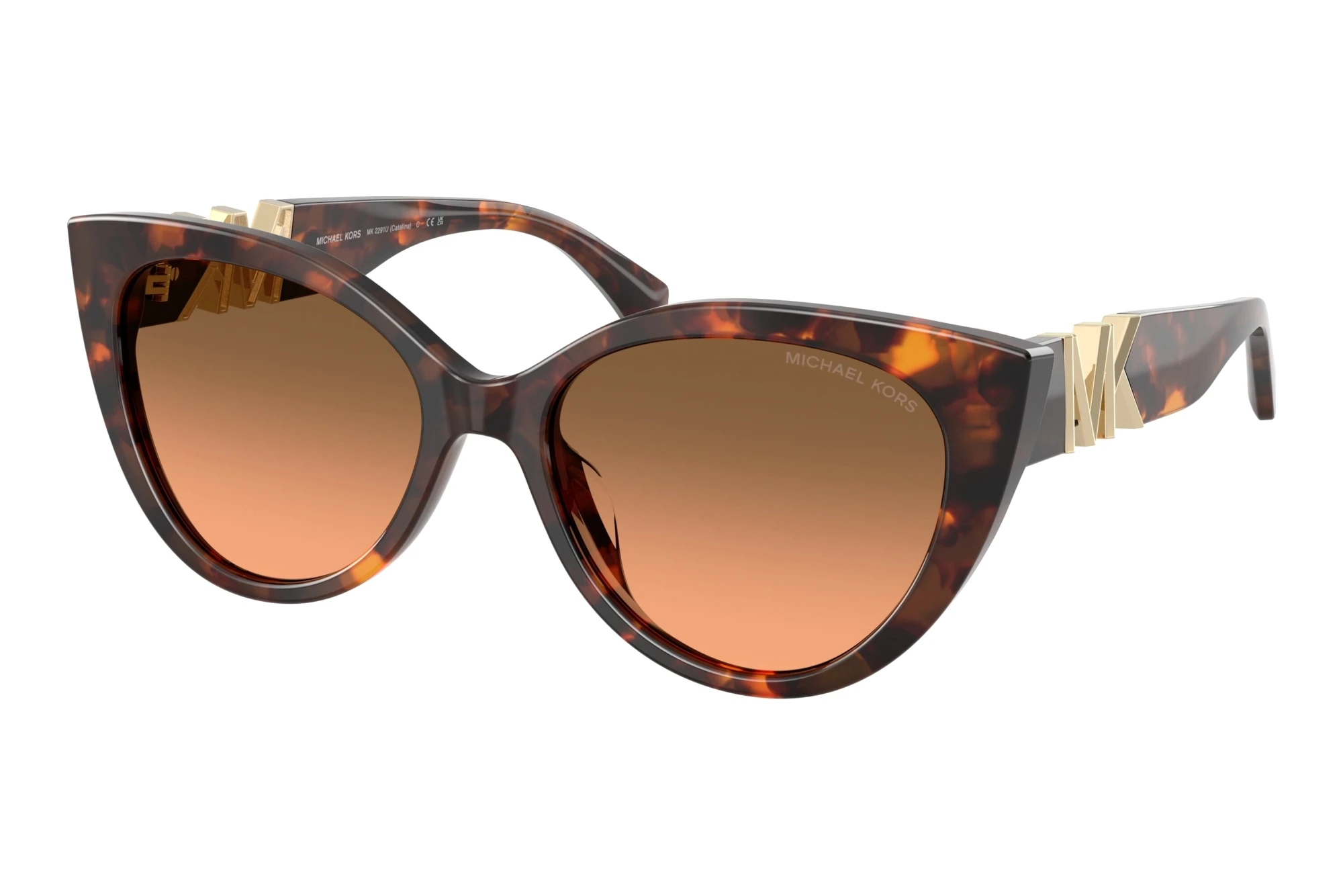 Michael Kors   MK2291U 403118 Grey Orange GradientLuggage Tortoise