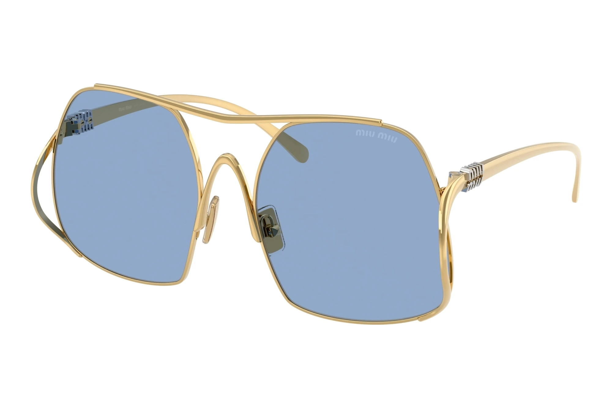 Miu Miu   MU A55S 5AK30U Light BlueGold