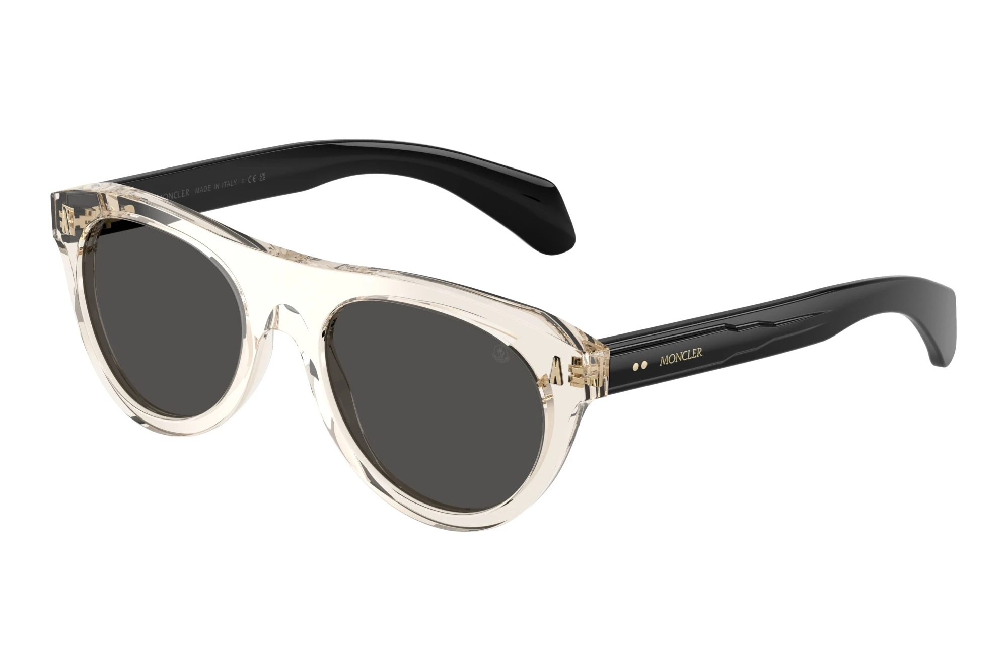 Moncler   ME6022U 300387 Dark GreyTransparent Butter