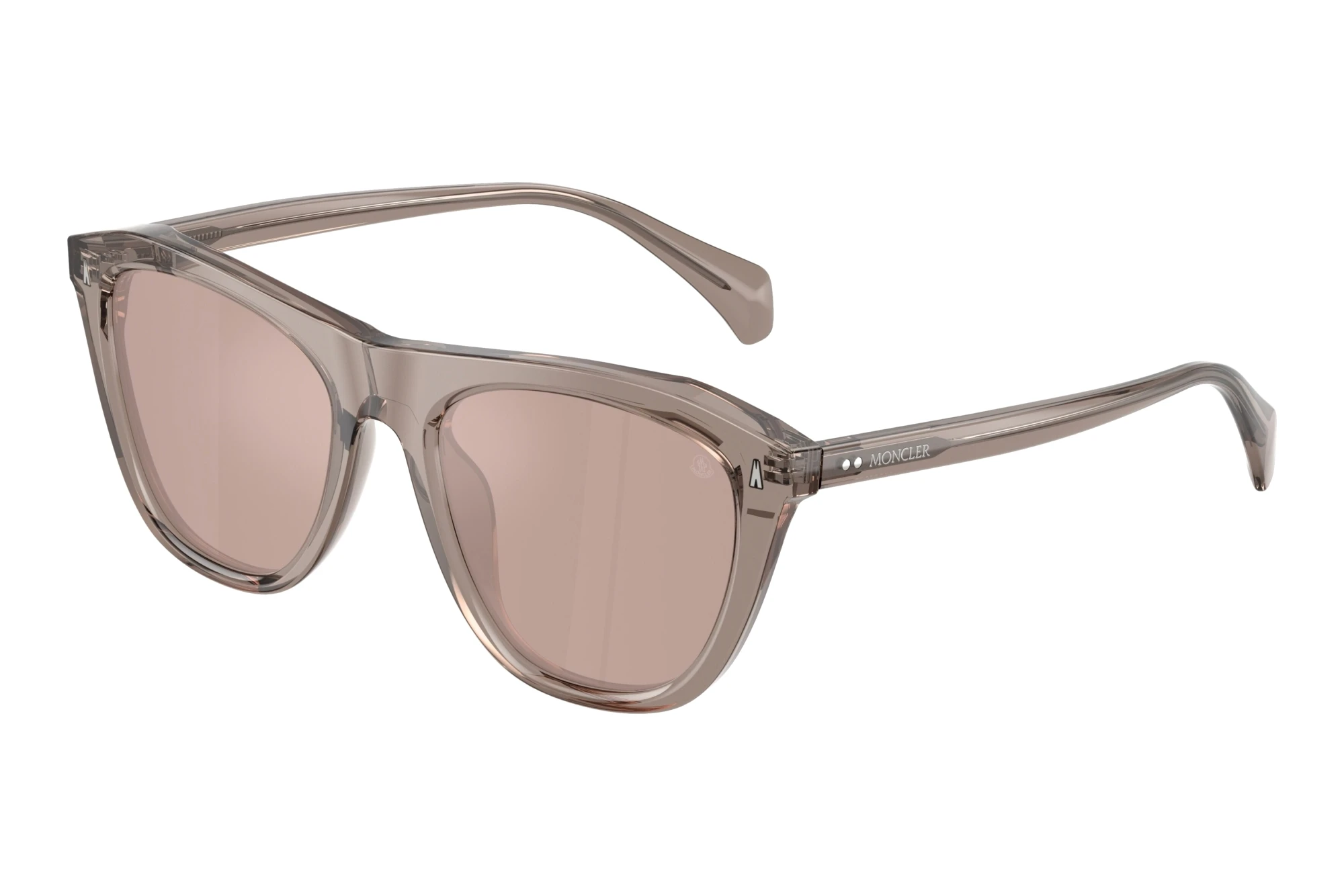 Moncler   ME6029 3009/5 Mirror PinkShiny Transparent Grey