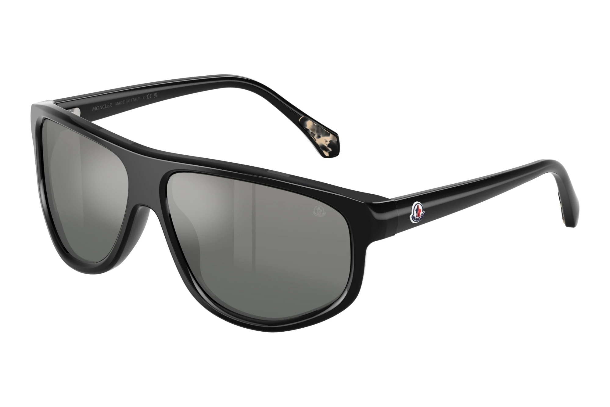 Moncler   ME6033U 300188 Grey Mirror Silver GradientShiny Black