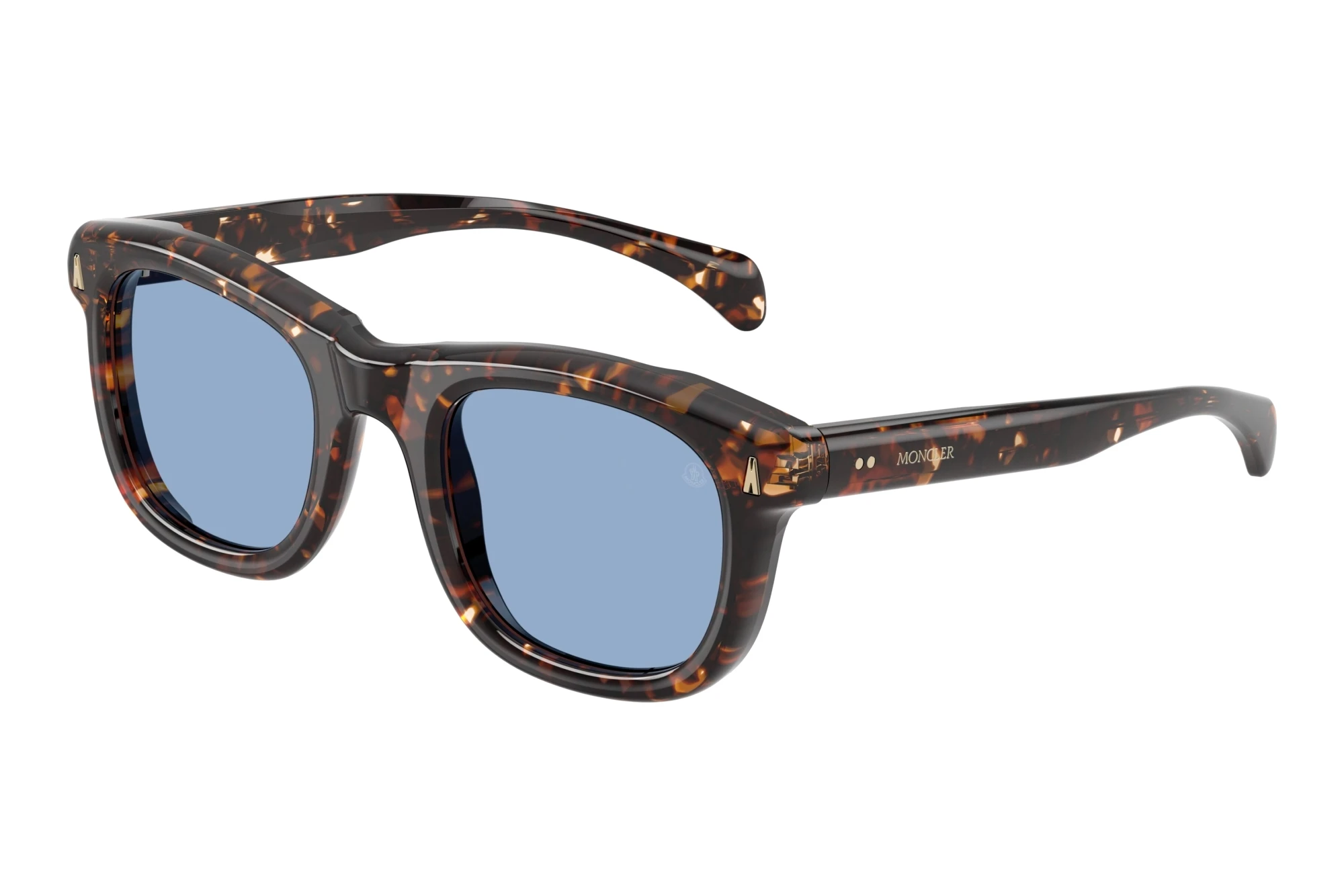 Moncler   ME6034 304880 Solid Light BlueShiny Butter Havana