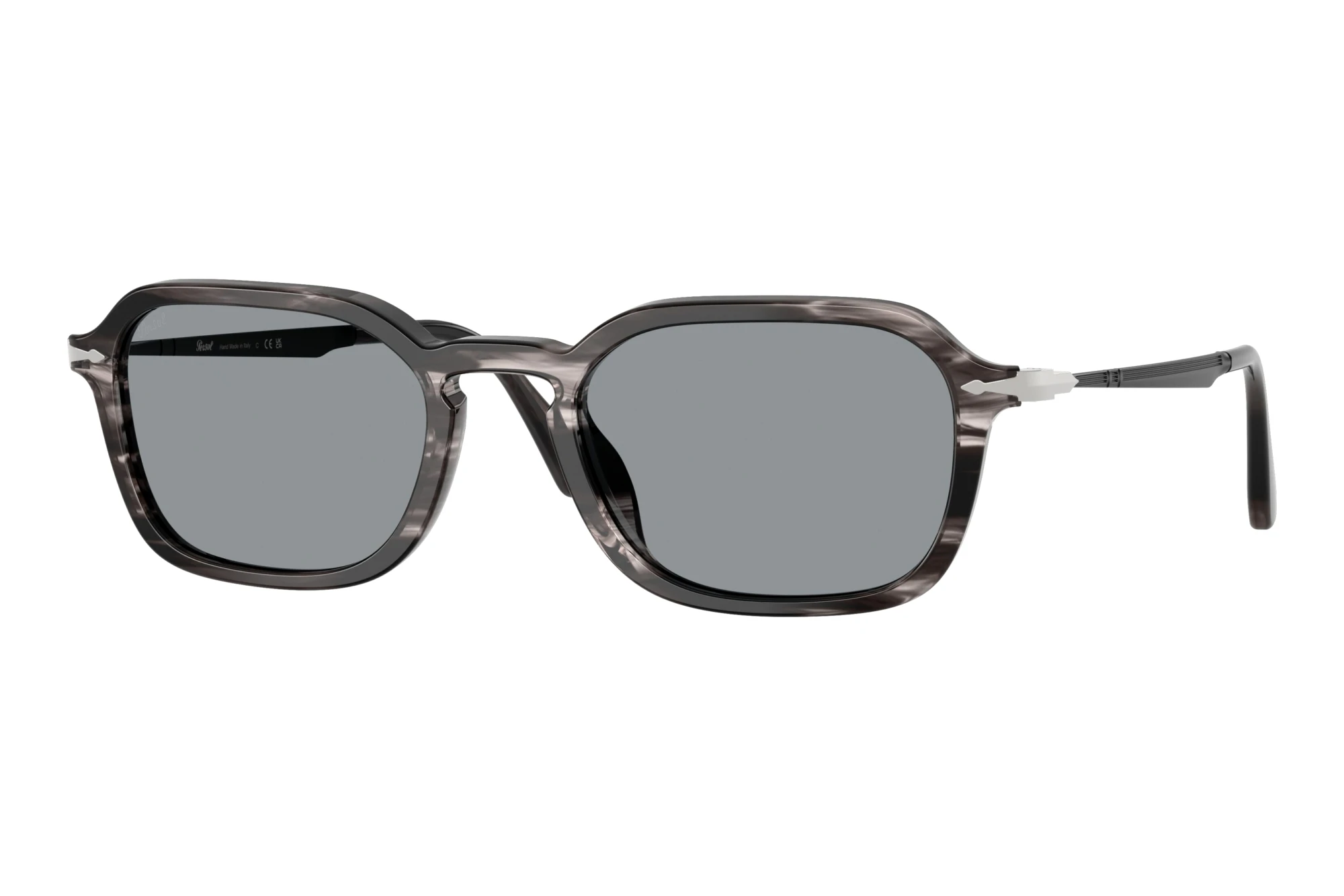 Persol   PO3381S 1238R5 BlueStriped Black & Grey