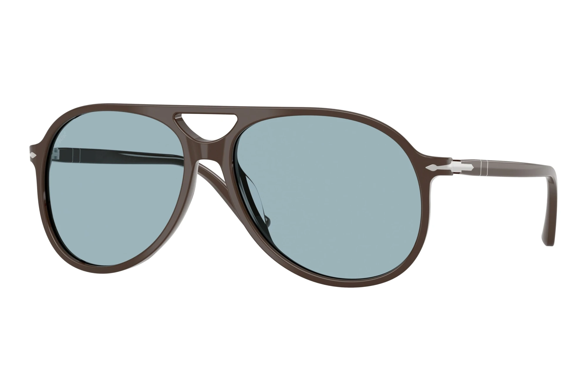 Persol   PO3403S 124762 Sky BlueSolid Brown