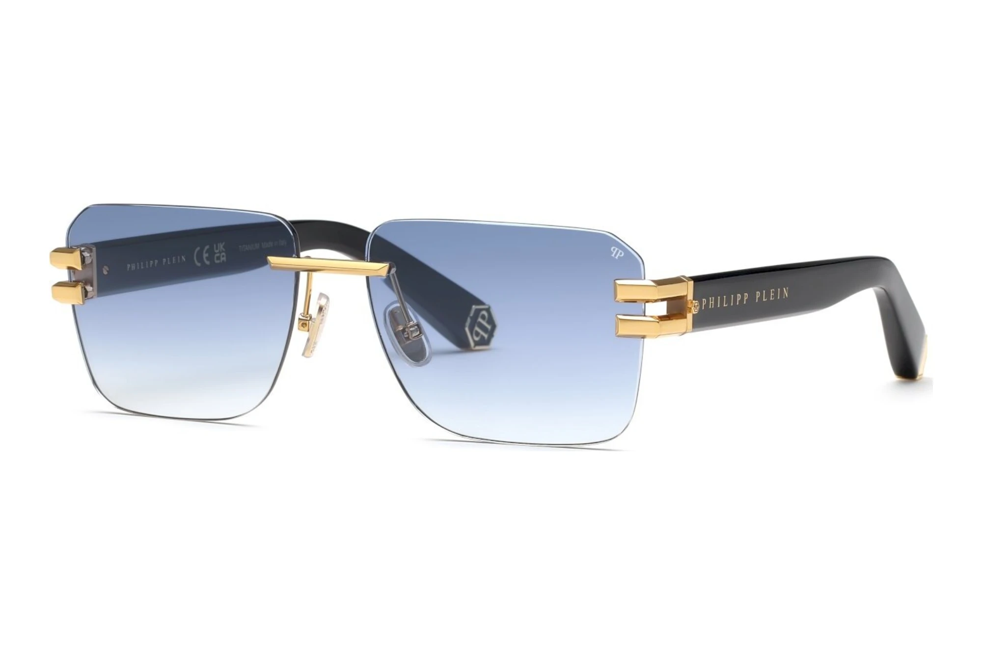 Philipp Plein   SPP086M 0400 BLUE GRADIENT BLUEYELLOW GOLD
