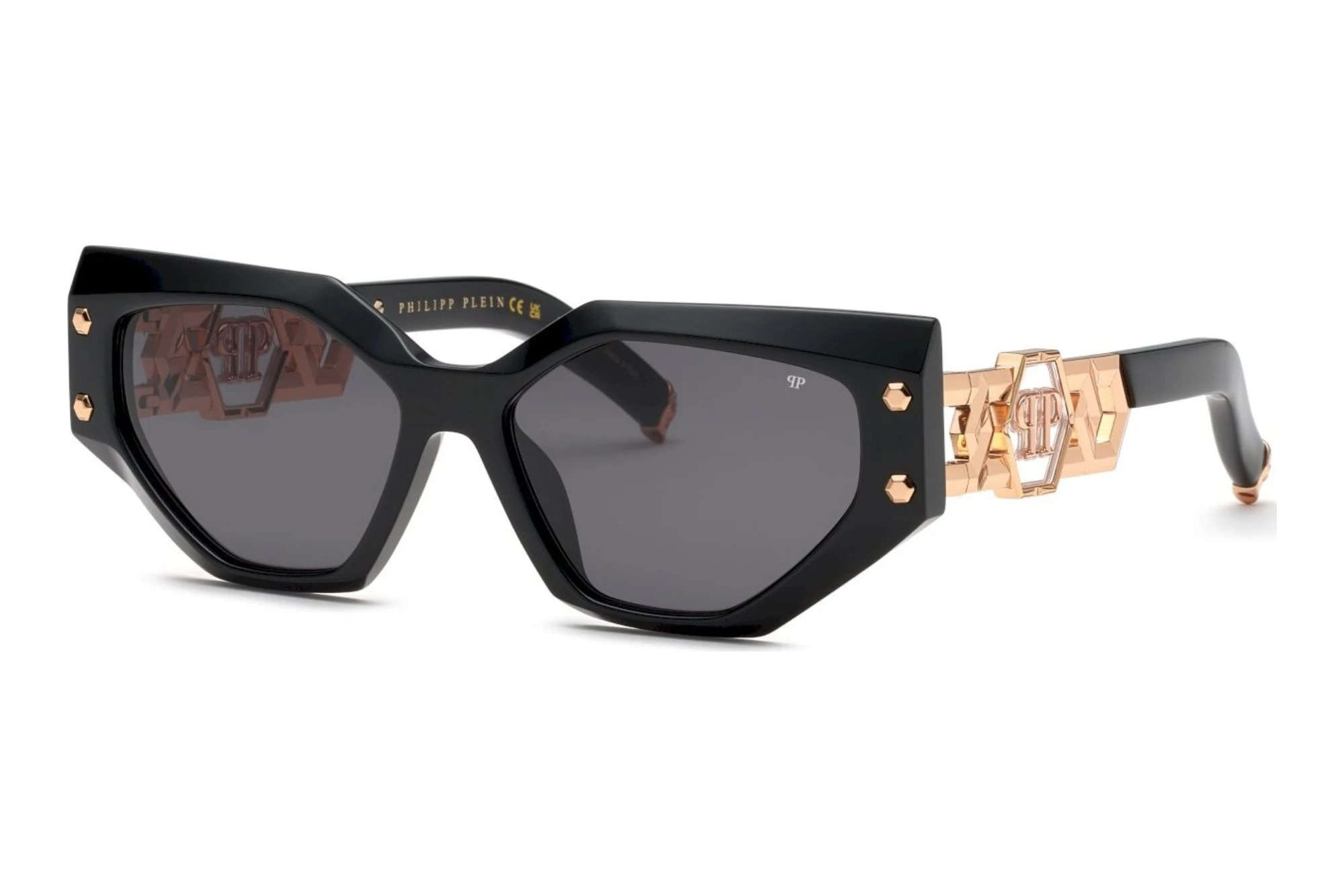 Philipp Plein   SPP174S 0700 SMOKESHINY BLACK