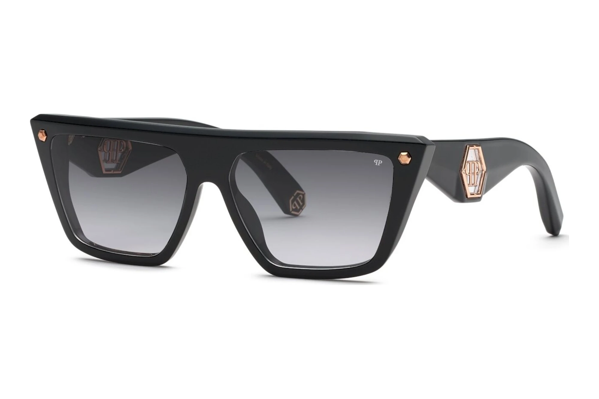 Philipp Plein   SPP177 0700 SMOKE GRADIENTSHINY BLACK