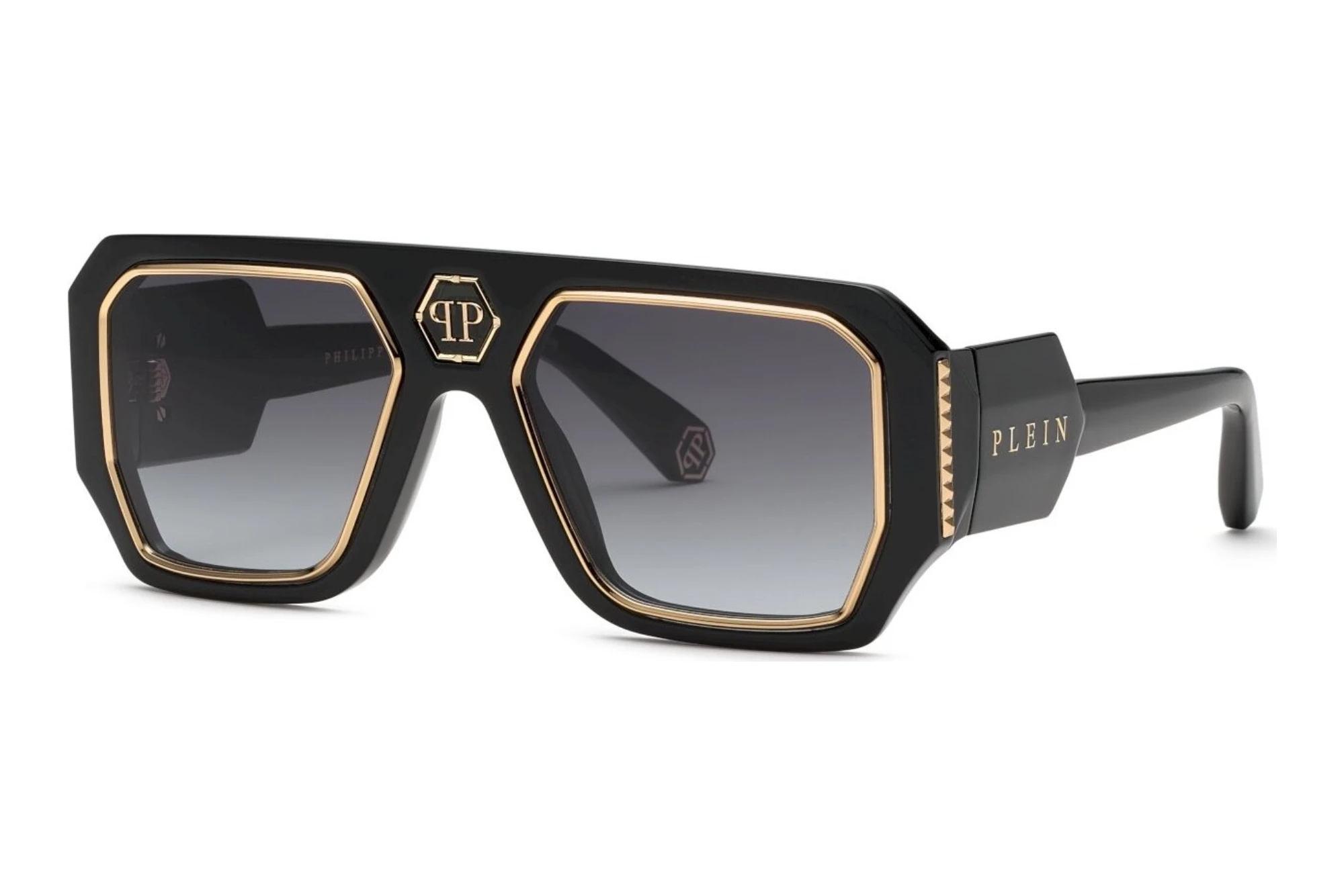 Philipp Plein   SPP188 0700 SMOKE GRADIENT SMOKESHINY BLACK